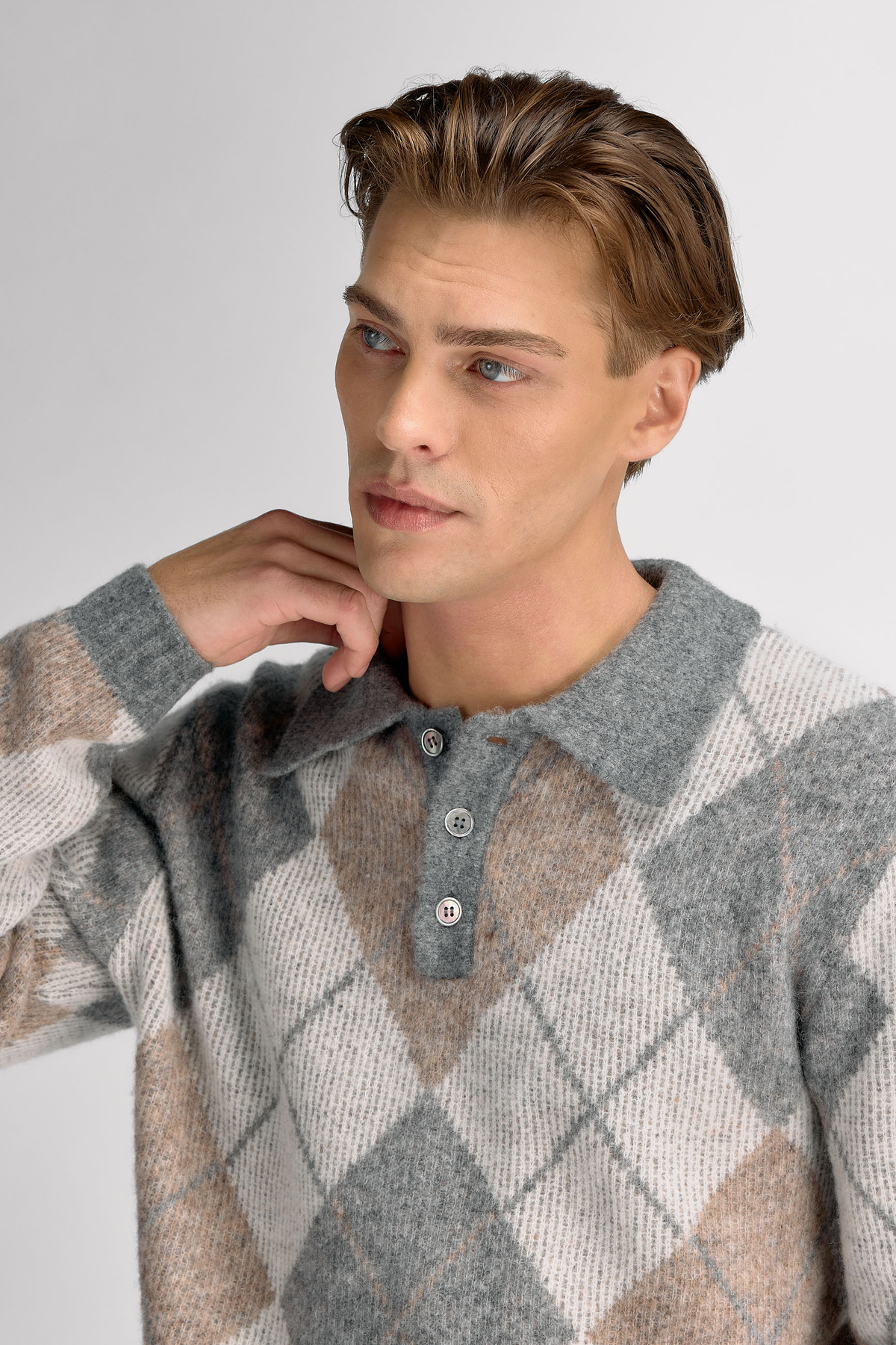 Urban Pioneers Male Gabrio Sweater SWEATER MID GREY