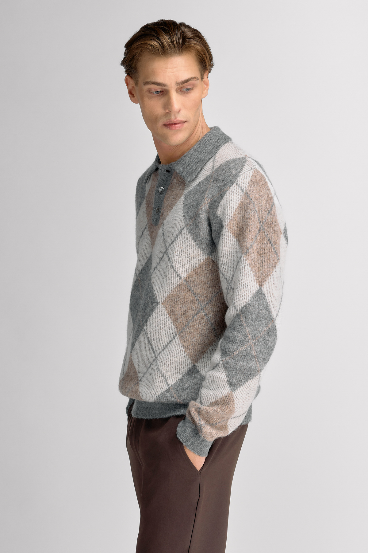 Urban Pioneers Male Gabrio Sweater SWEATER MID GREY