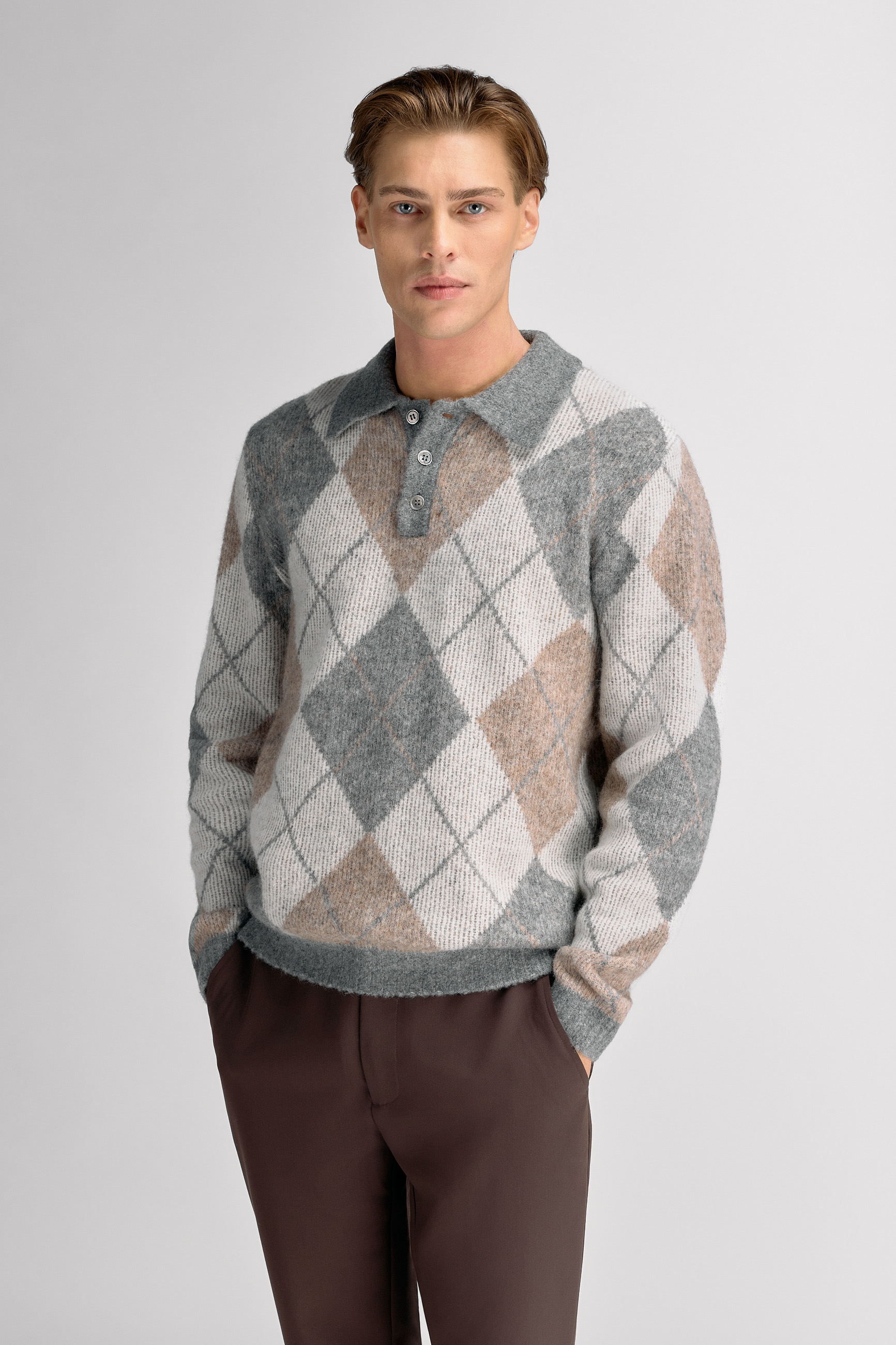Urban Pioneers Male Gabrio Sweater SWEATER MID GREY
