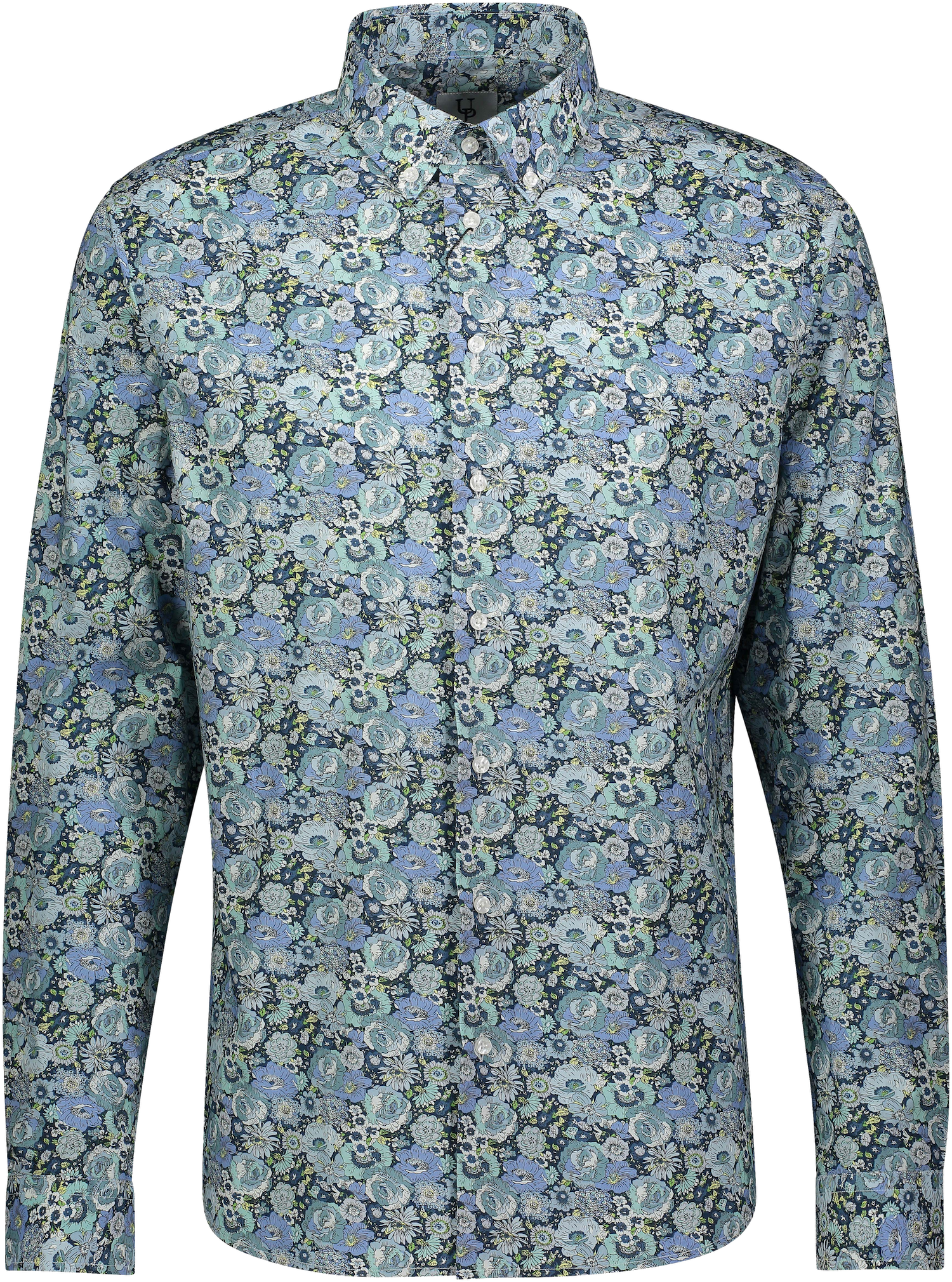 Urban Pioneers Male Gambino Shirt SHIRT BLUE AOP