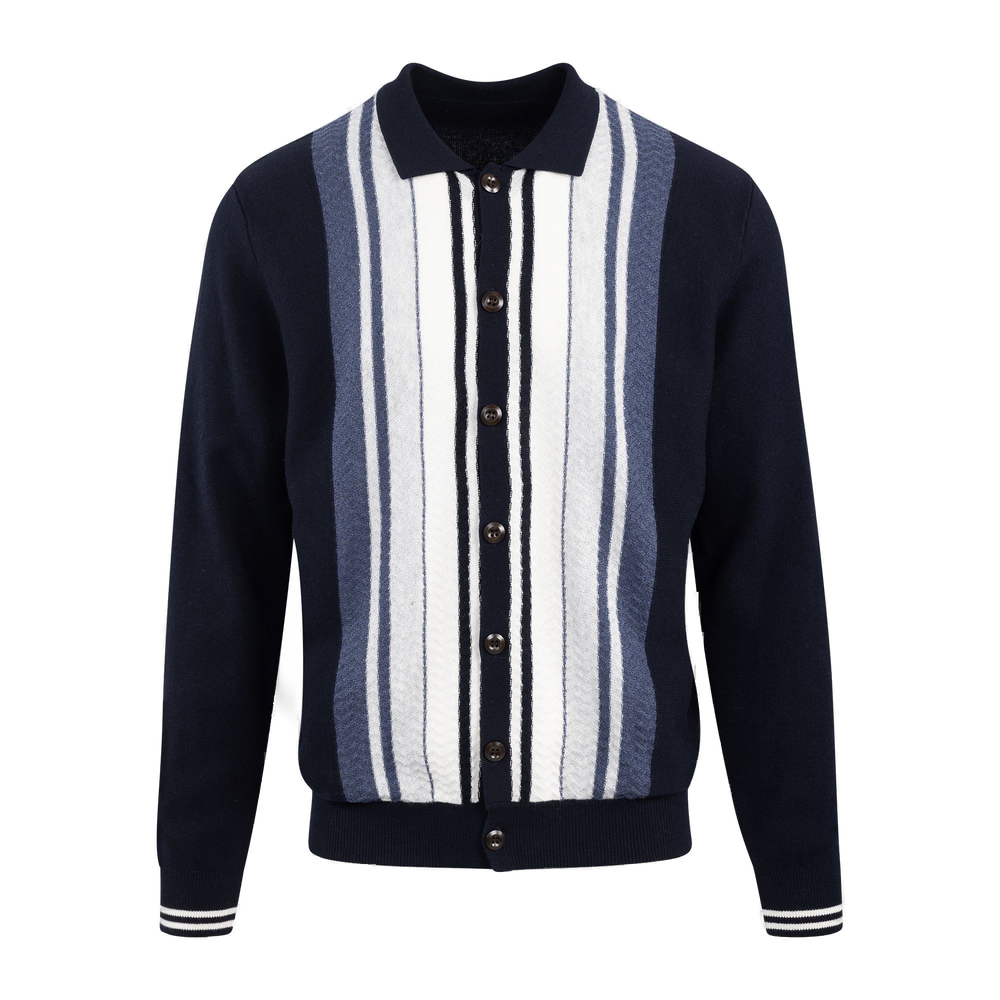 Urban Pioneers Male Gandalf Cardigan CARDIGAN NAVY MULTI