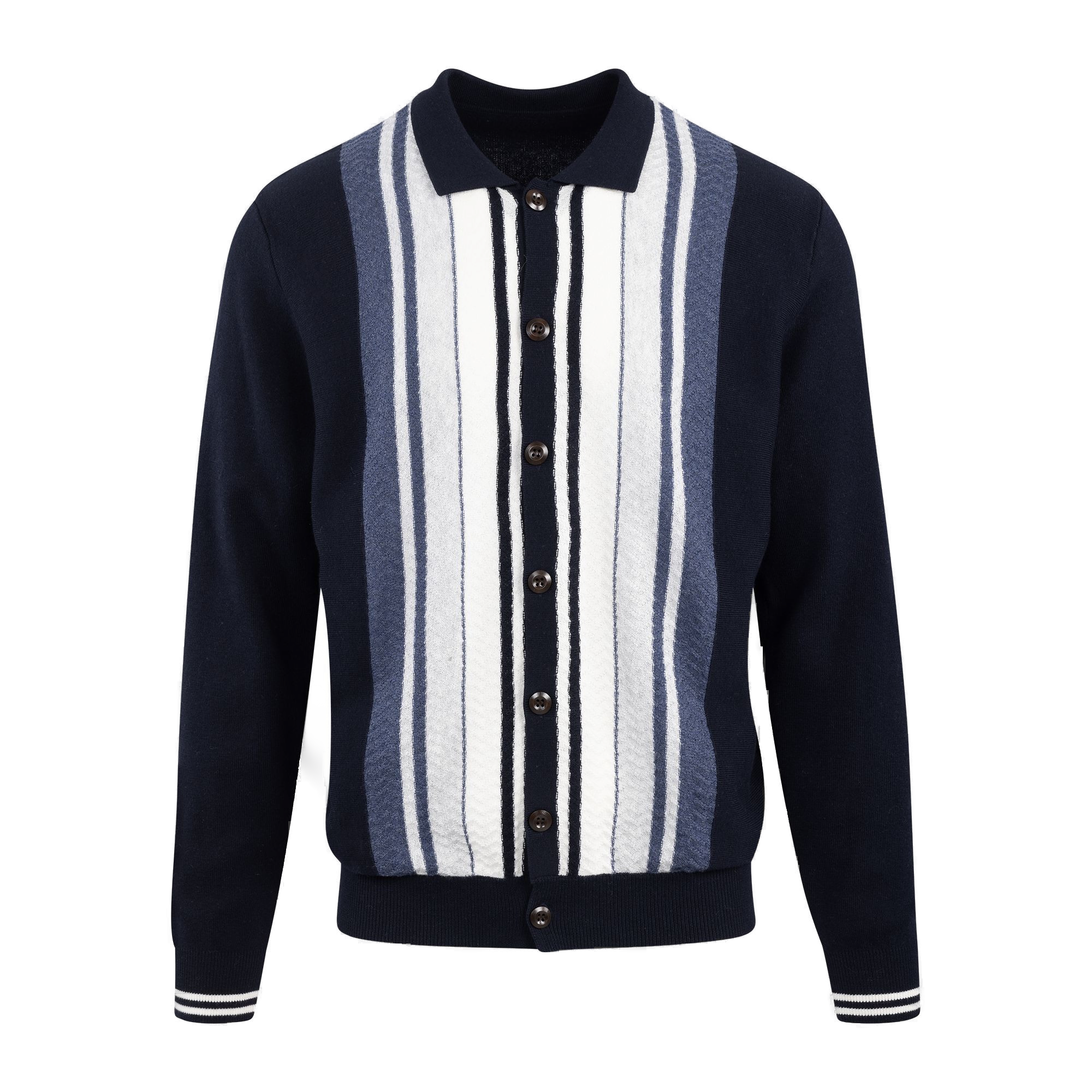 Urban Pioneers Male Gandalf Cardigan CARDIGAN NAVY MULTI