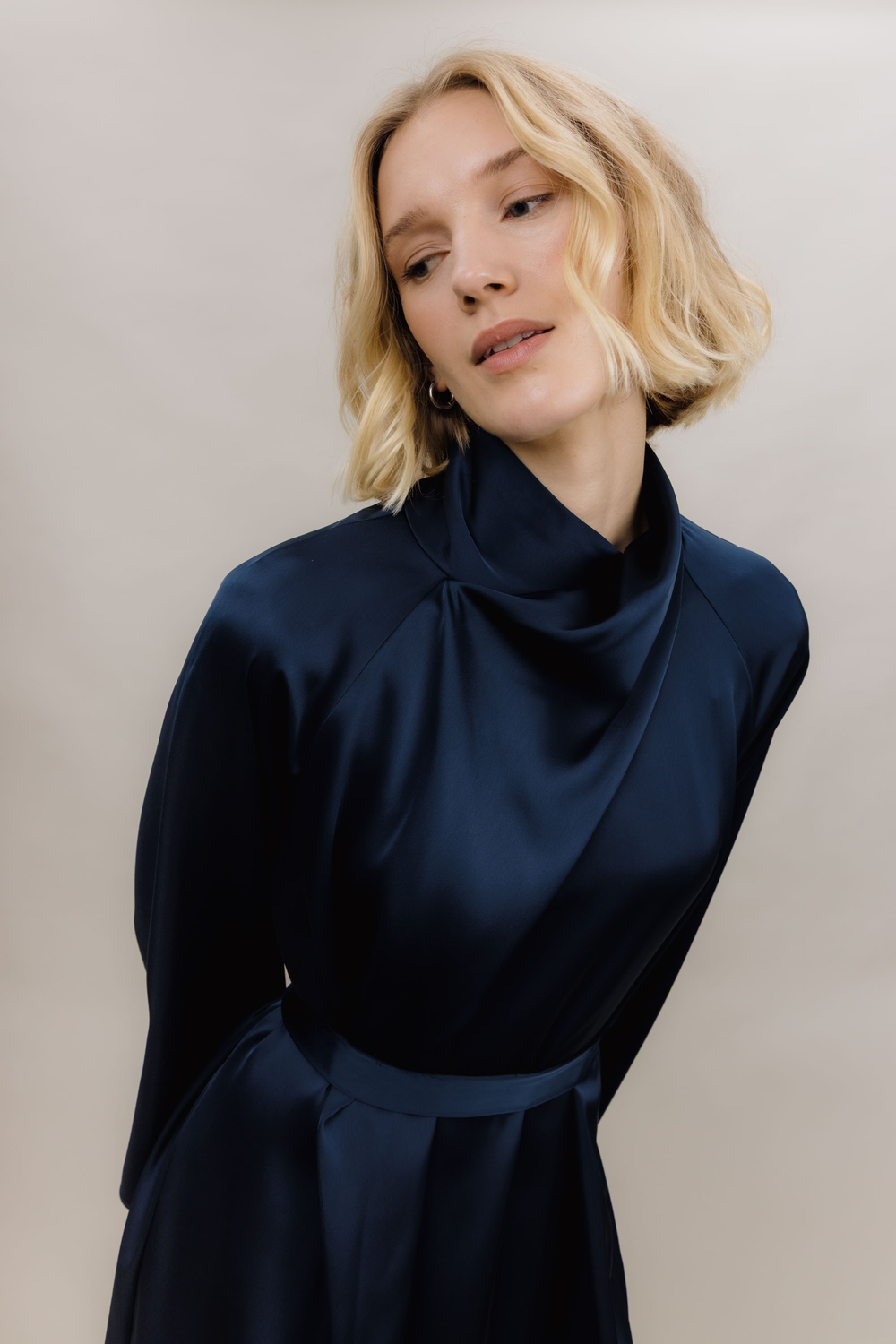 Urban Pioneers Female Garbo Dress DRESS DARK NAVY