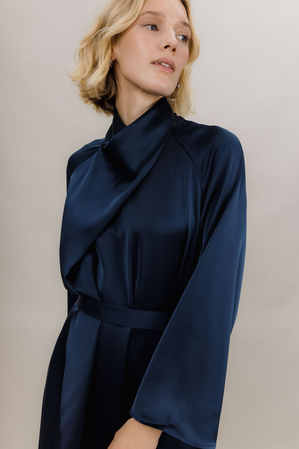 Urban Pioneers Female Garbo Dress DRESS DARK NAVY