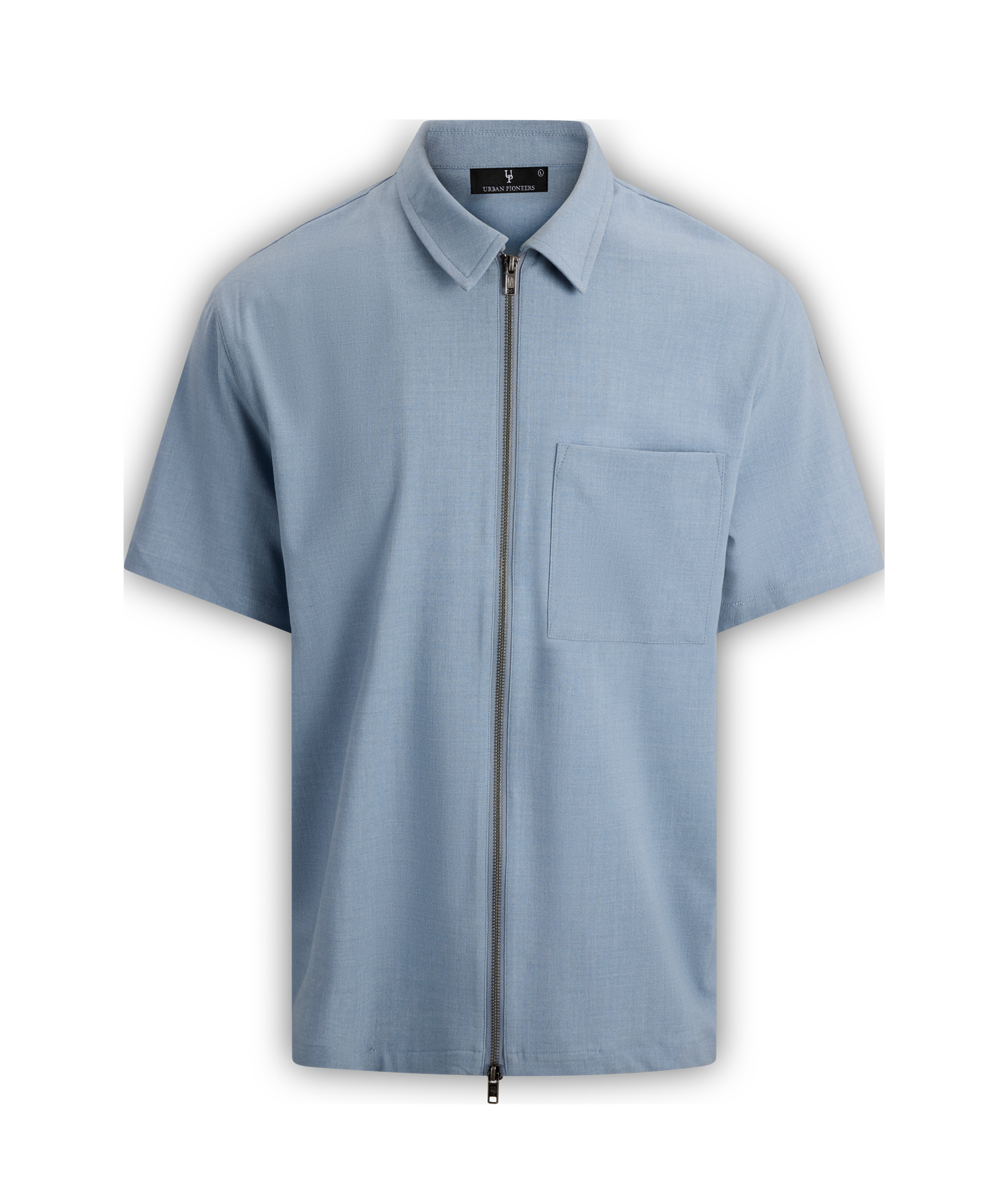 Urban Pioneers Male Giacomo SS Shirt SS SHIRT LIGHT BLUE