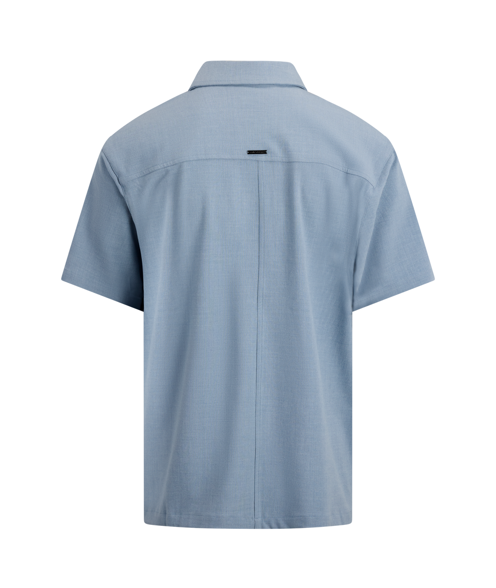 Urban Pioneers Male Giacomo SS Shirt SS SHIRT LIGHT BLUE