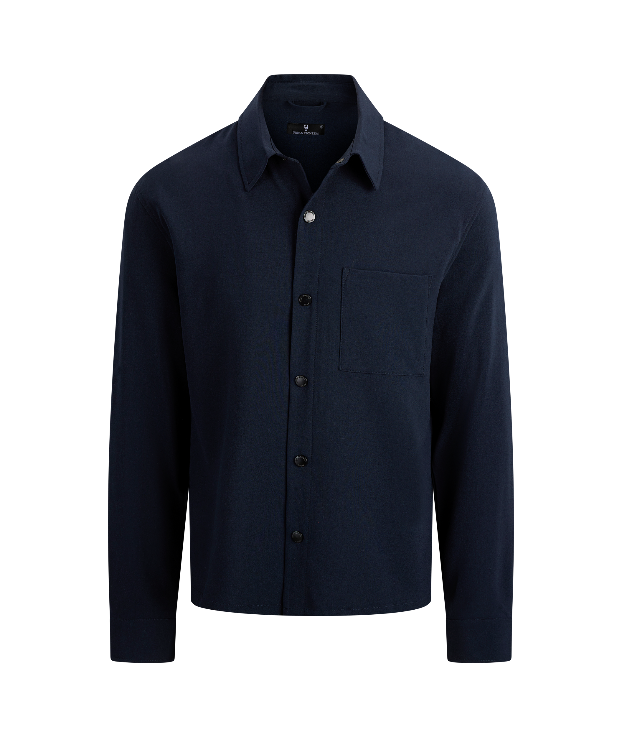 Urban Pioneers Male Gilbert LS Shirt SHIRT DARK NAVY