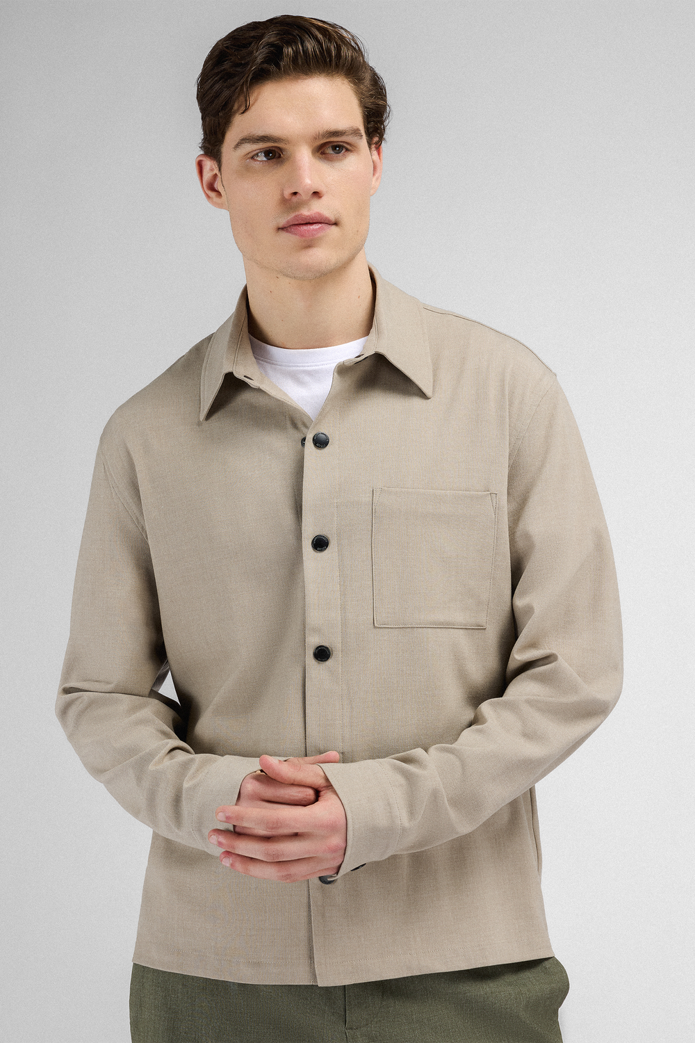 Urban Pioneers Male Gilbert LS Shirt SHIRT