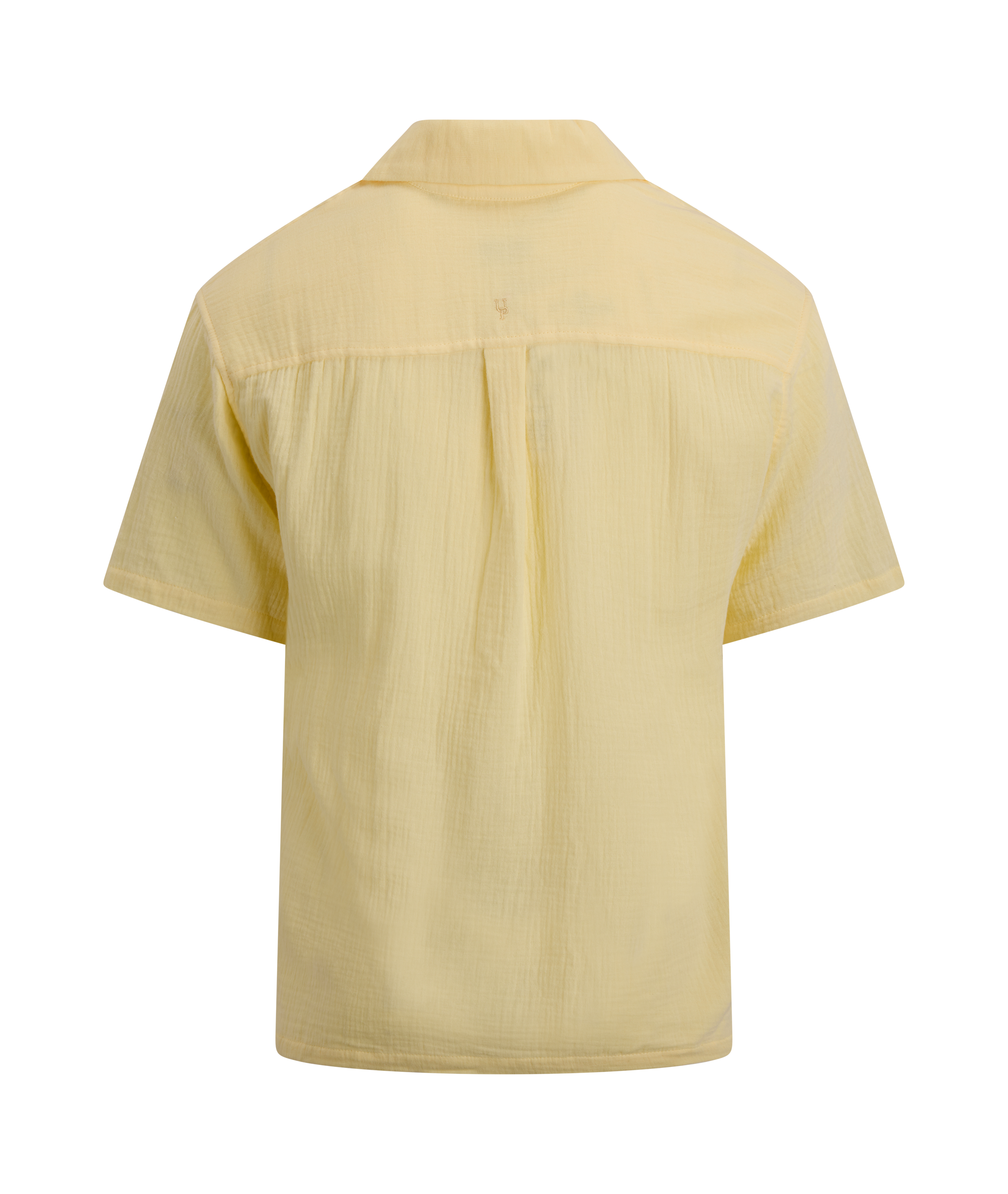 Urban Pioneers Male Giorgio SS Shirt SS SHIRT PALE YELLOW