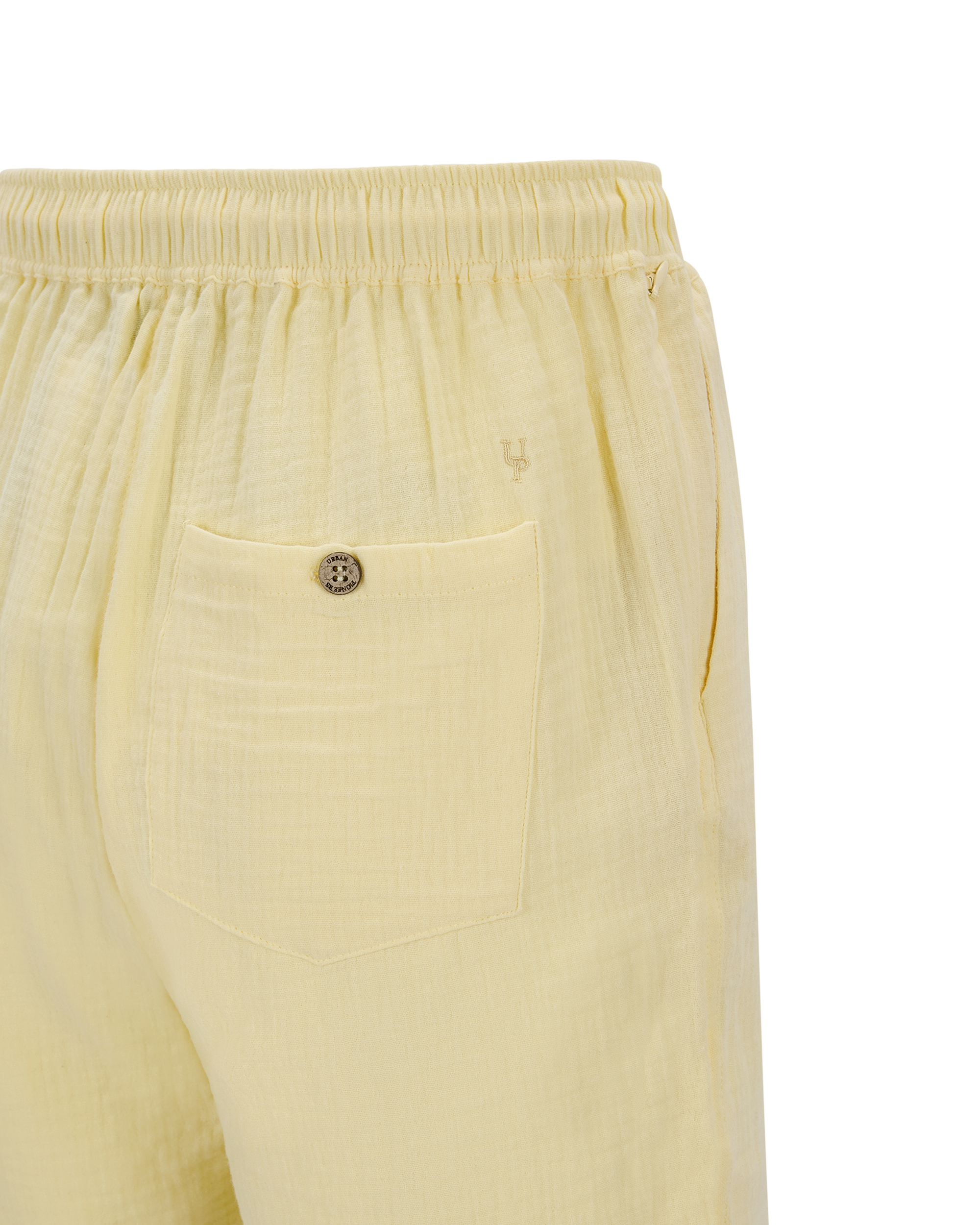Urban Pioneers Male Giorgio Shorts SHORTS PALE YELLOW