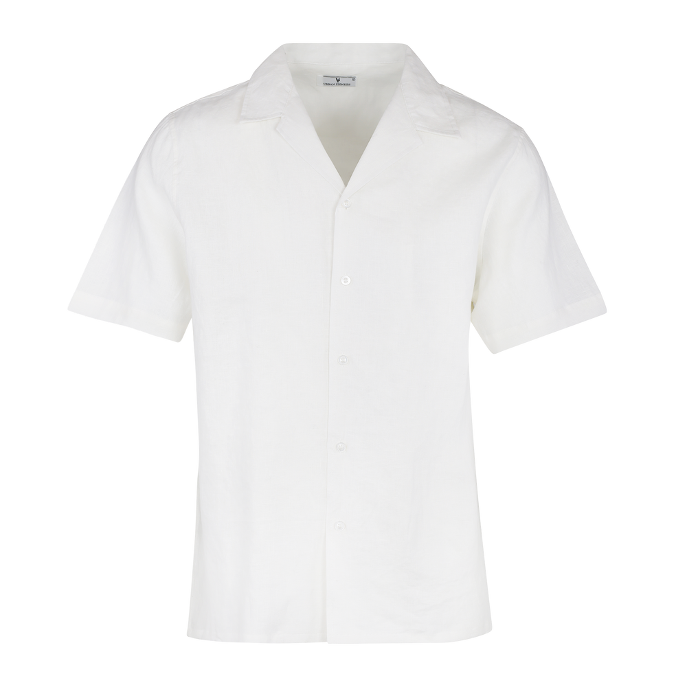 Urban Pioneers Male Giuseppe SS Shirt SS SHIRT WHITE