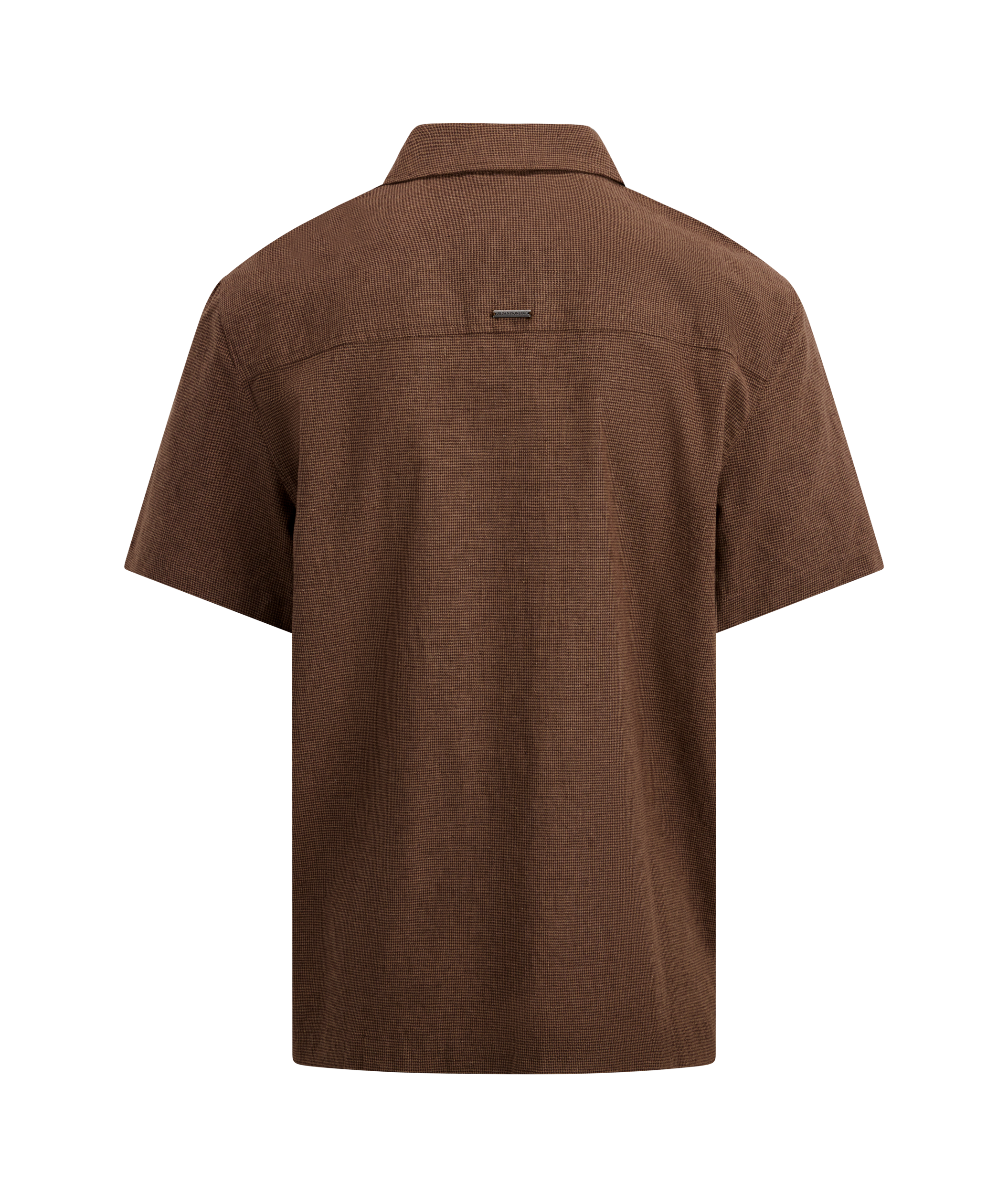 Urban Pioneers Male Gregorio SS SHirt SS SHIRT BROWN