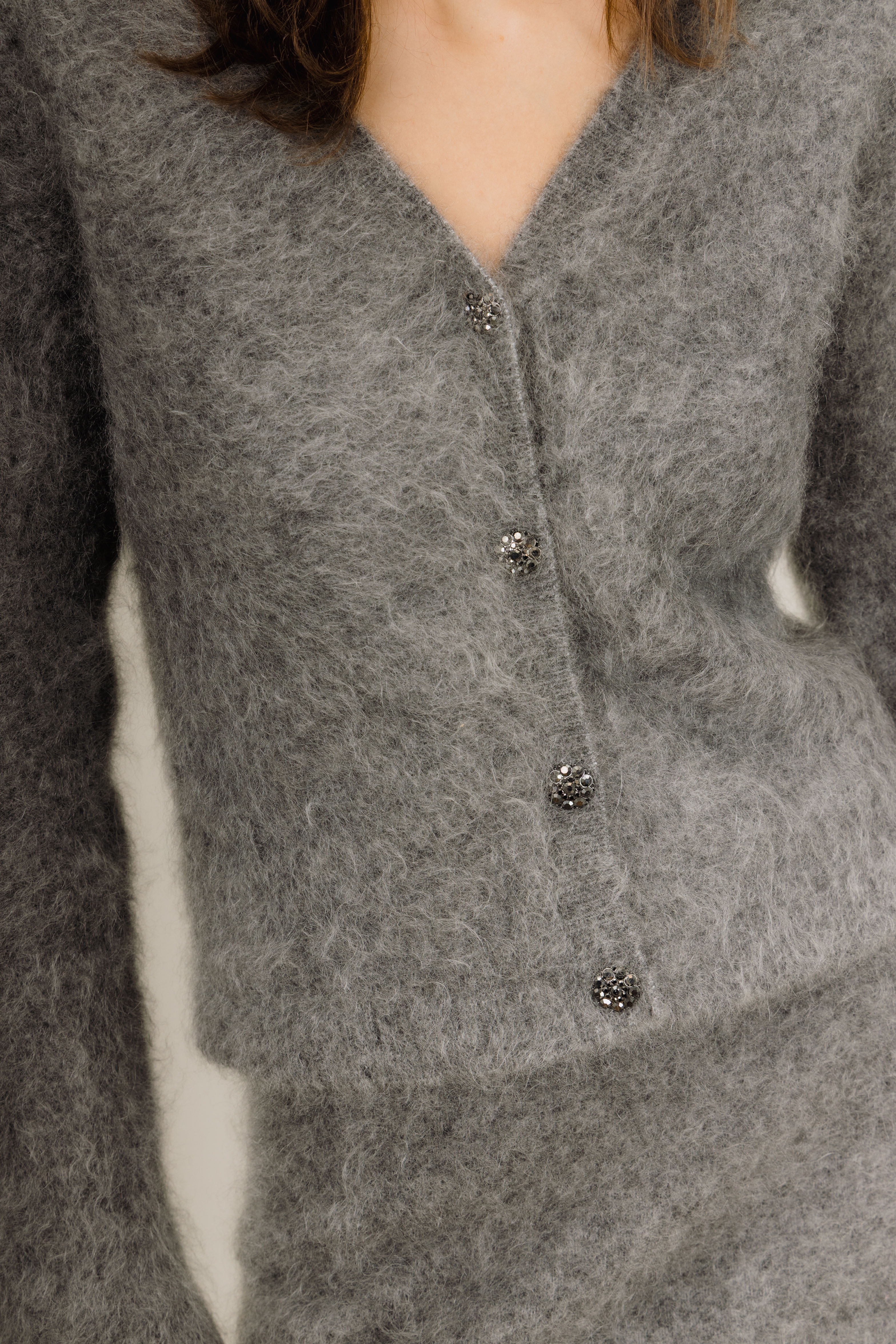 Urban Pioneers Female Hannah Cardigan CARDIGAN DARK GREY