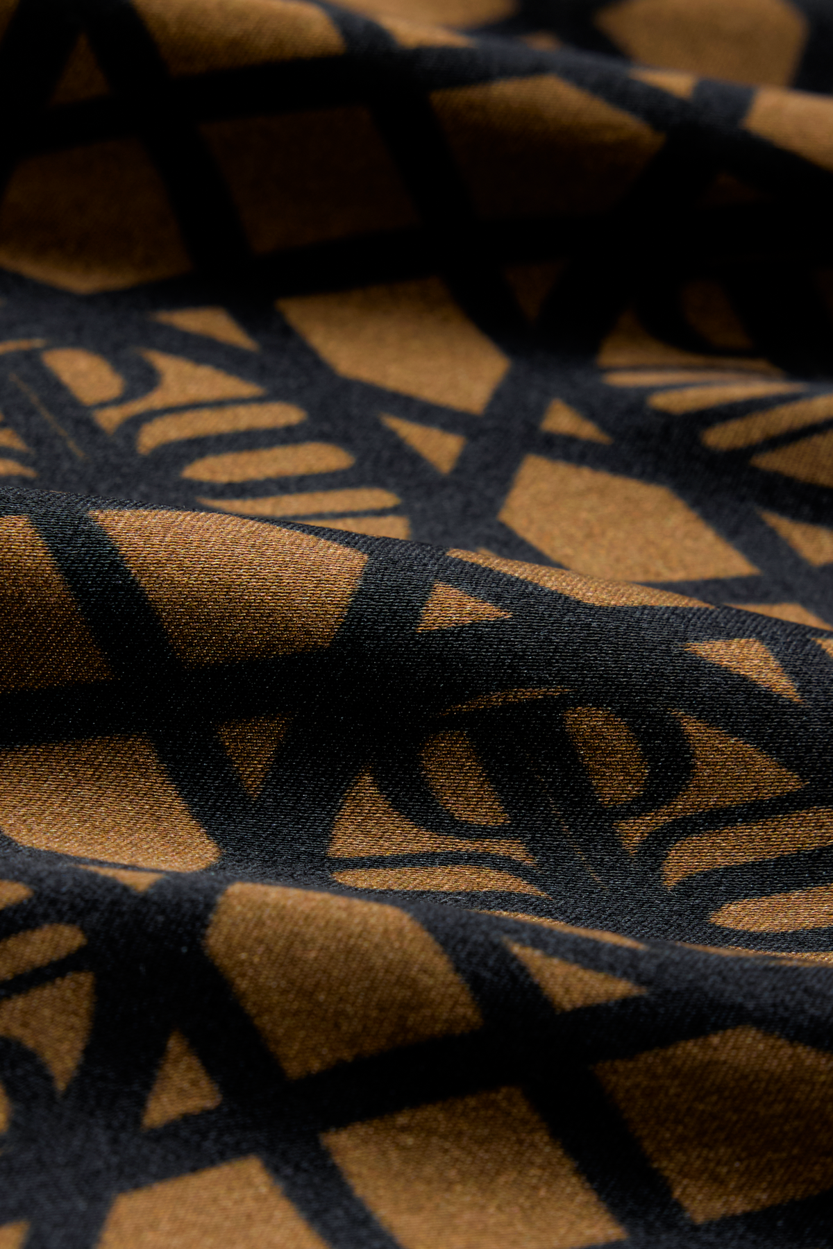 Urban Pioneers Uni Havana Silk Scarf SCARF COFFEE