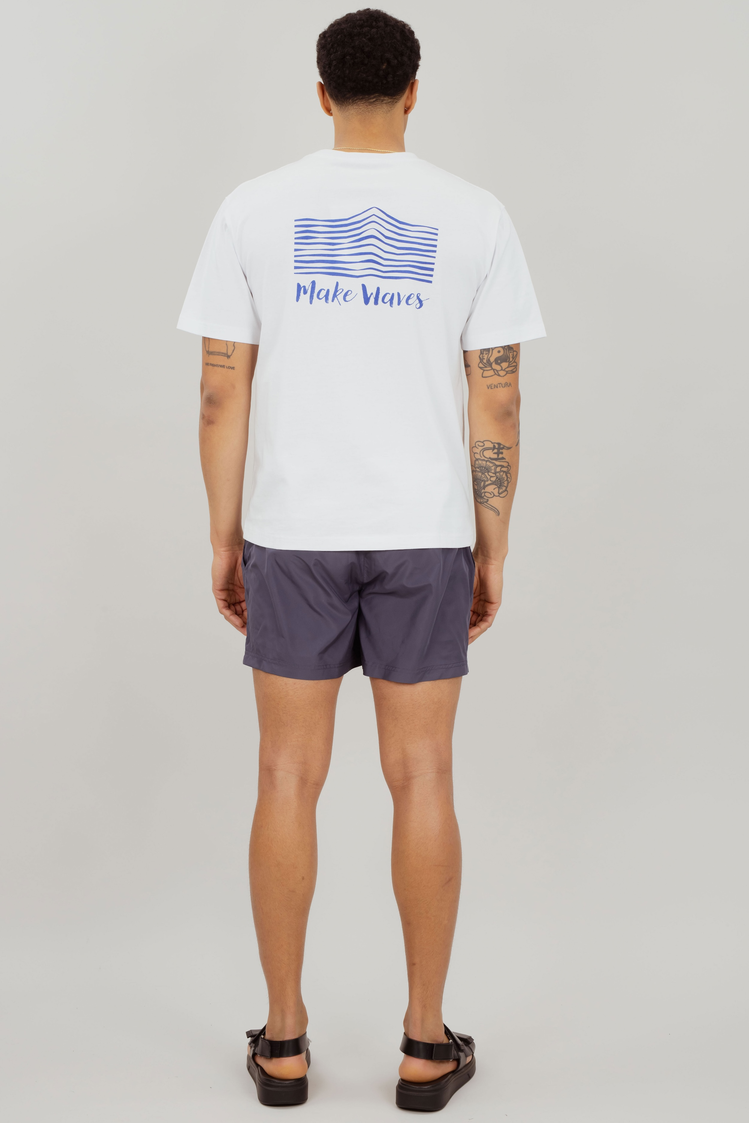 Urban Pioneers Male Hawaii Shorts SHORTS GRAPHITE