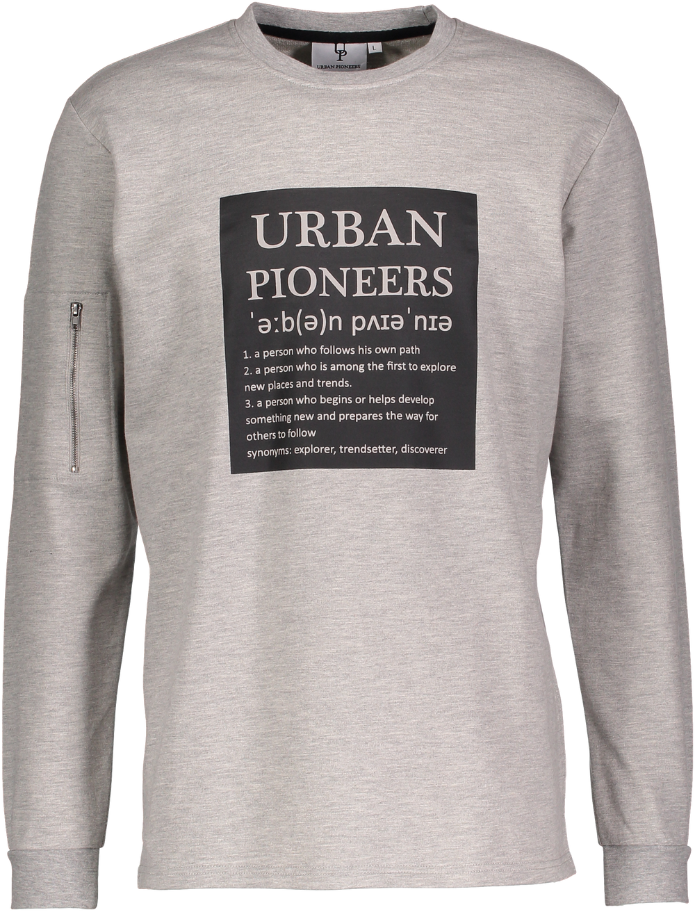Urban Pioneers Male Henrik Sweater SWEATER GREY