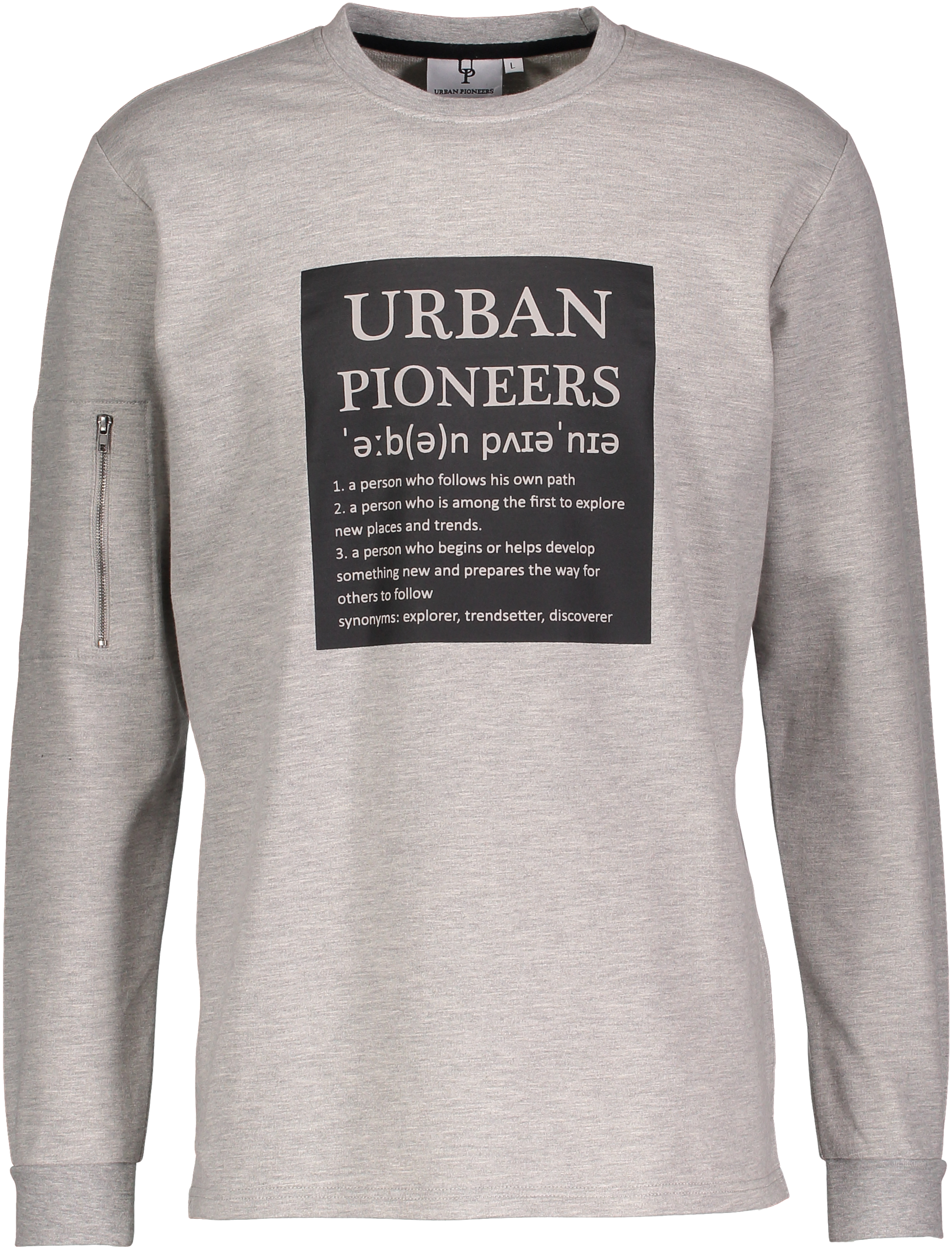 Urban Pioneers Male Henrik Sweater SWEATER GREY