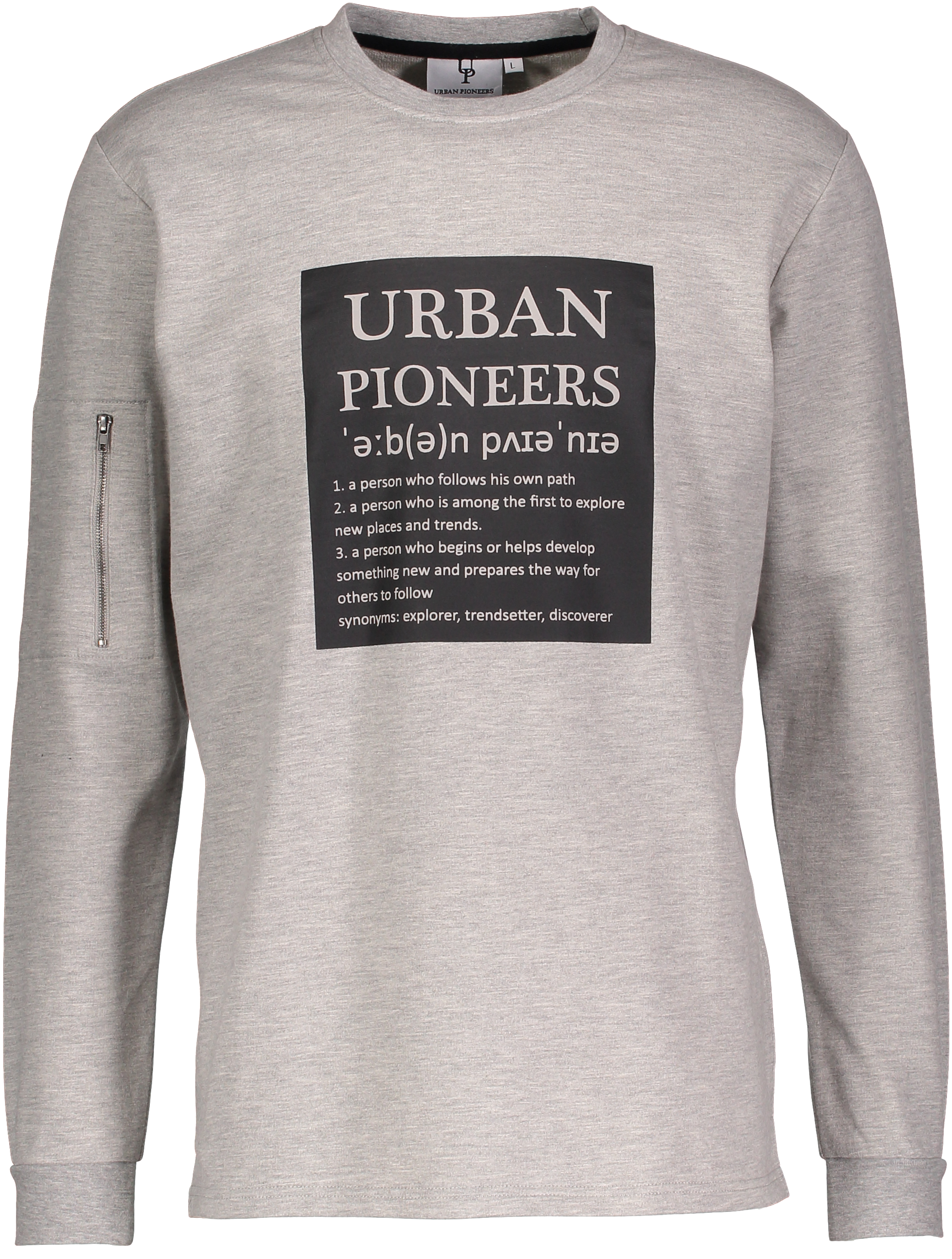 Urban Pioneers Male Henrik Sweater SWEATER GREY