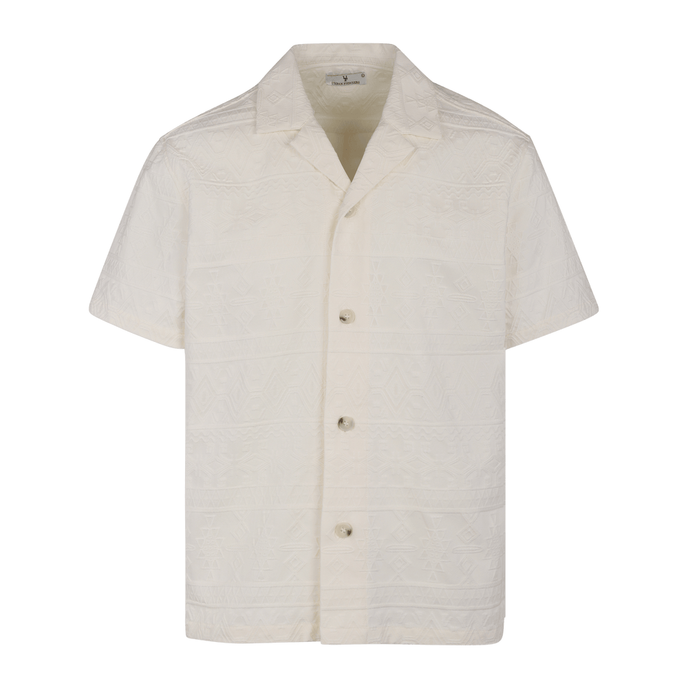 Urban Pioneers Male Hubert SS SHIRT CREAM