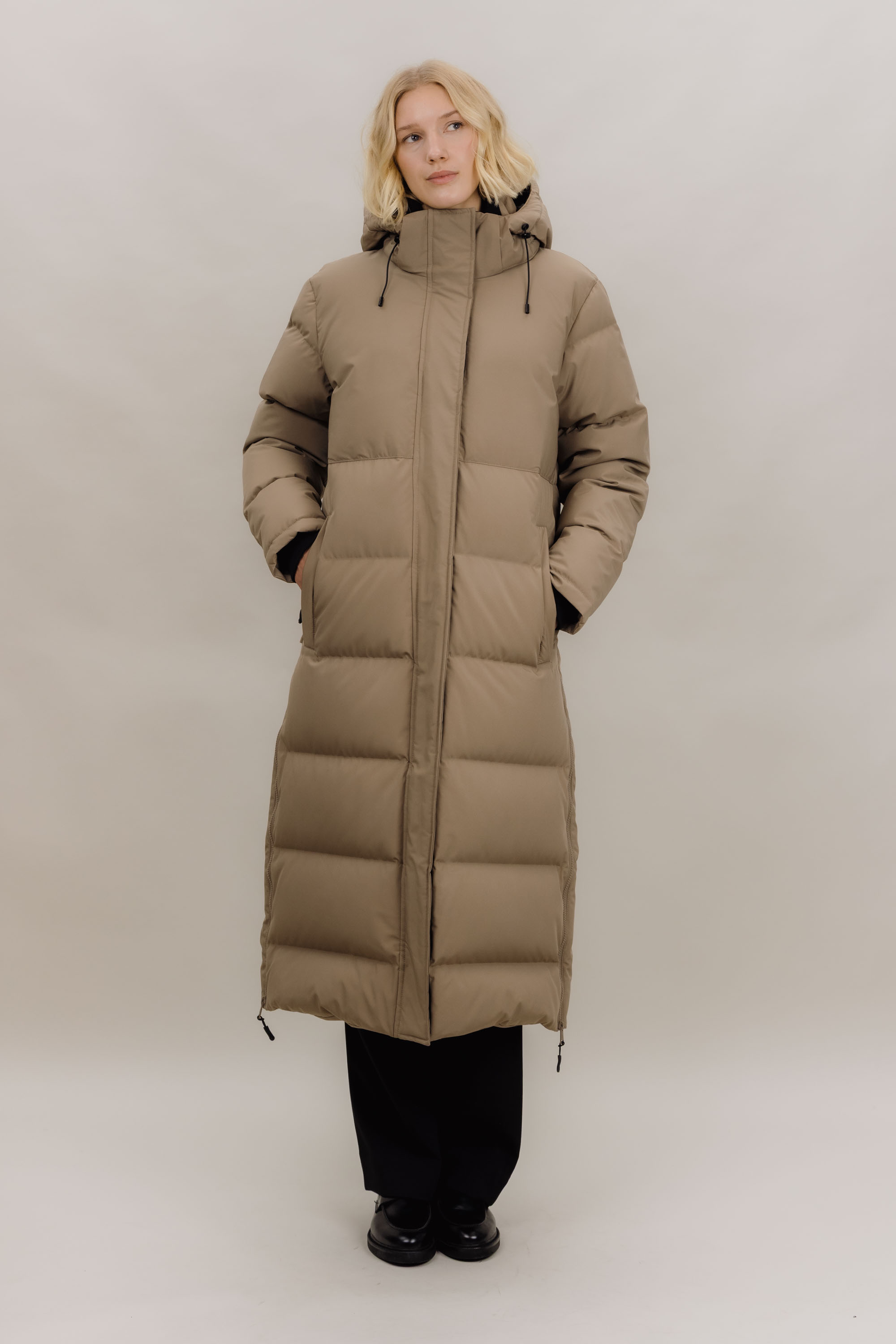 Urban Pioneers Female Ida Down Coat COAT CARIBOU