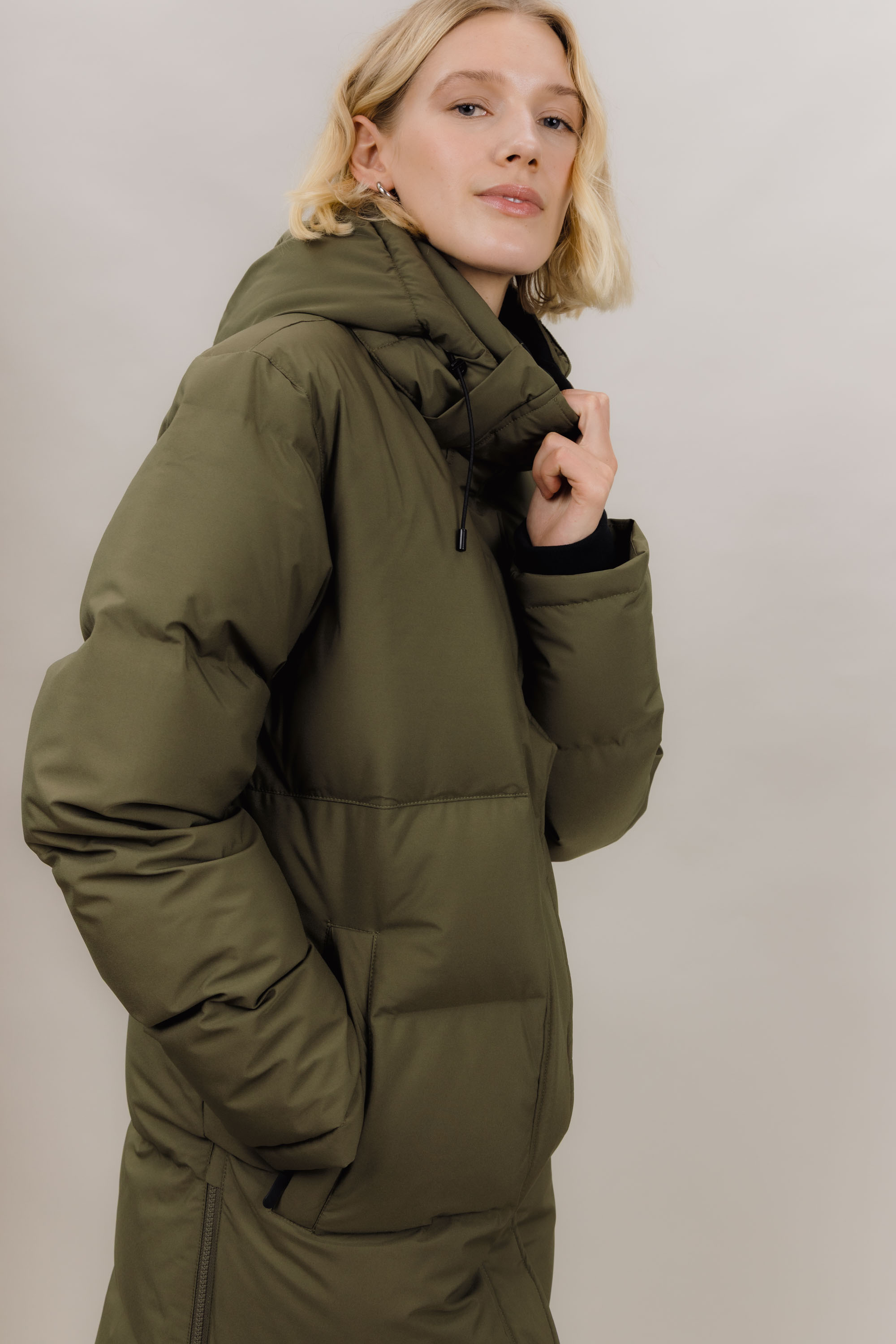 Urban Pioneers Female Ida Down Parka PARKA GRAPE LEAF