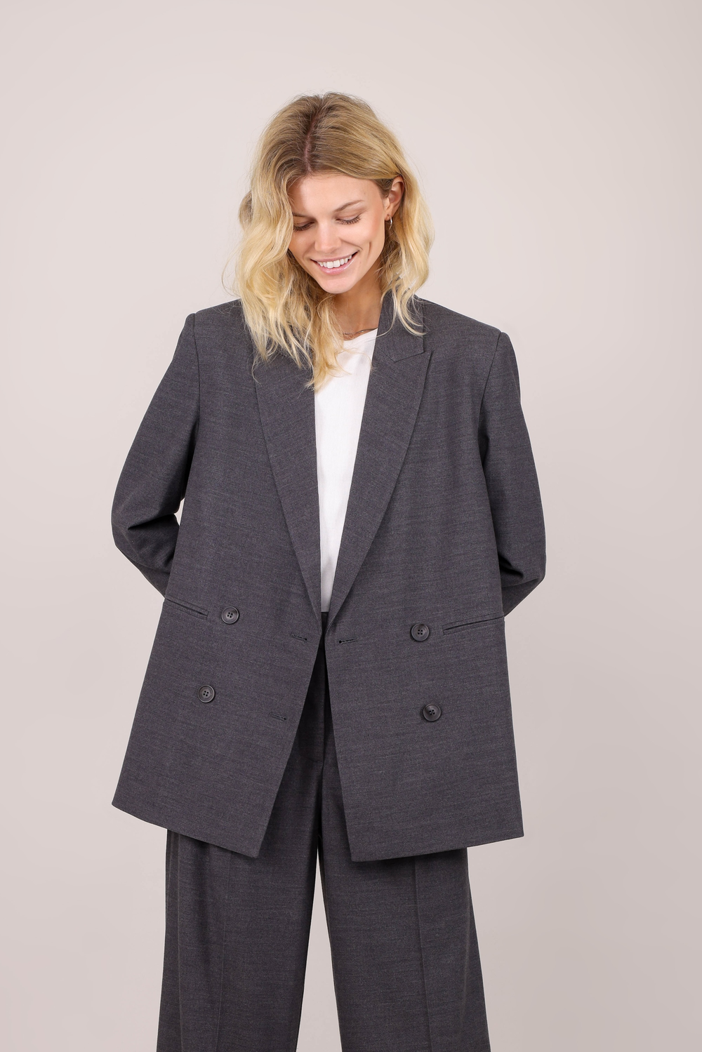 Urban Pioneers Female Inez Blazer JACKET GREY