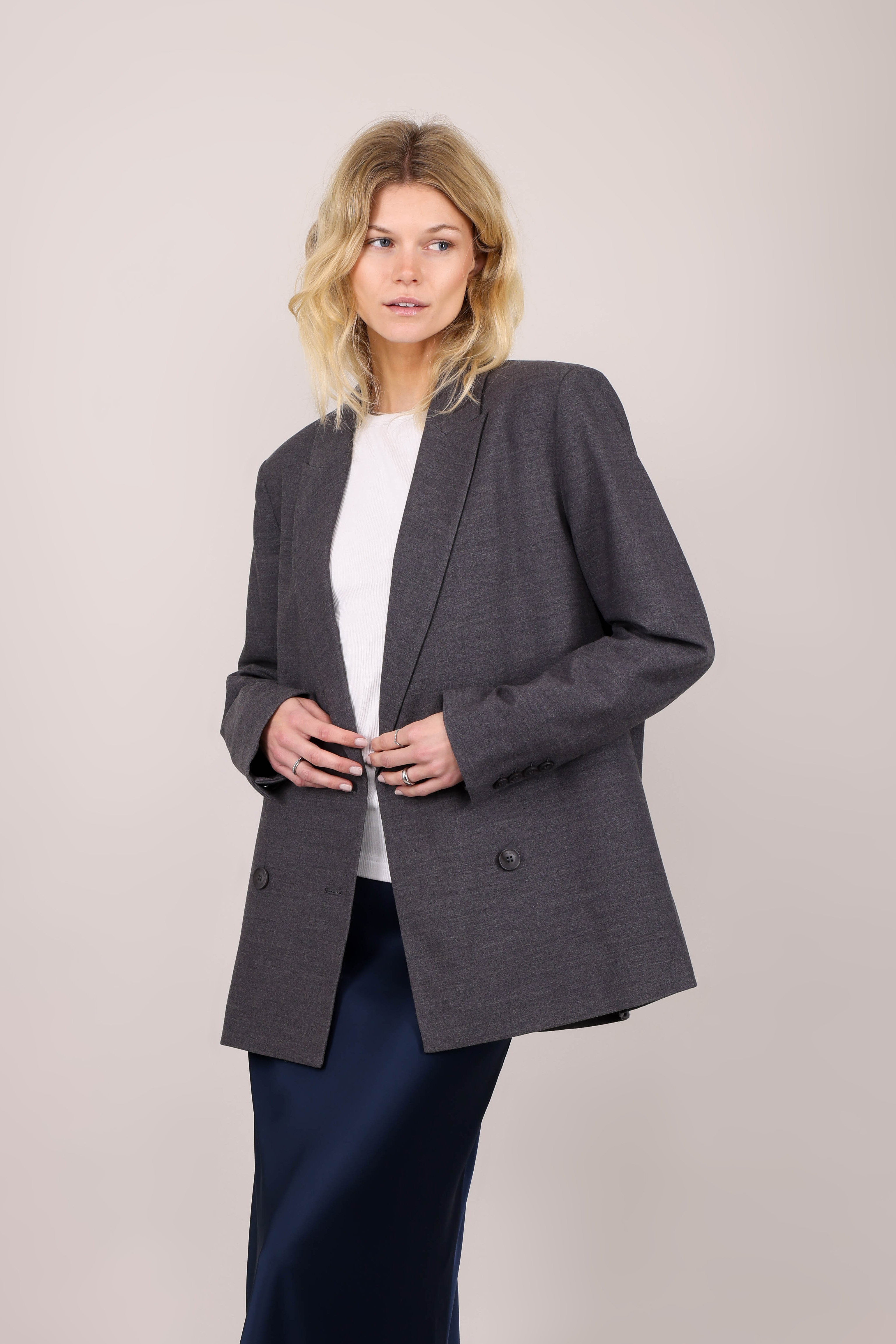 Urban Pioneers Female Inez Blazer JACKET GREY
