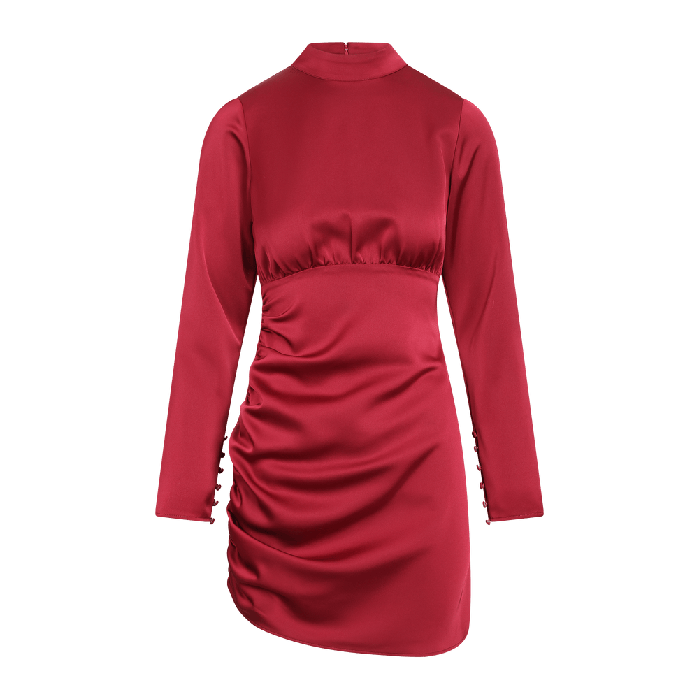 Urban Pioneers Female Isabel Dress DRESS BURGUNDY