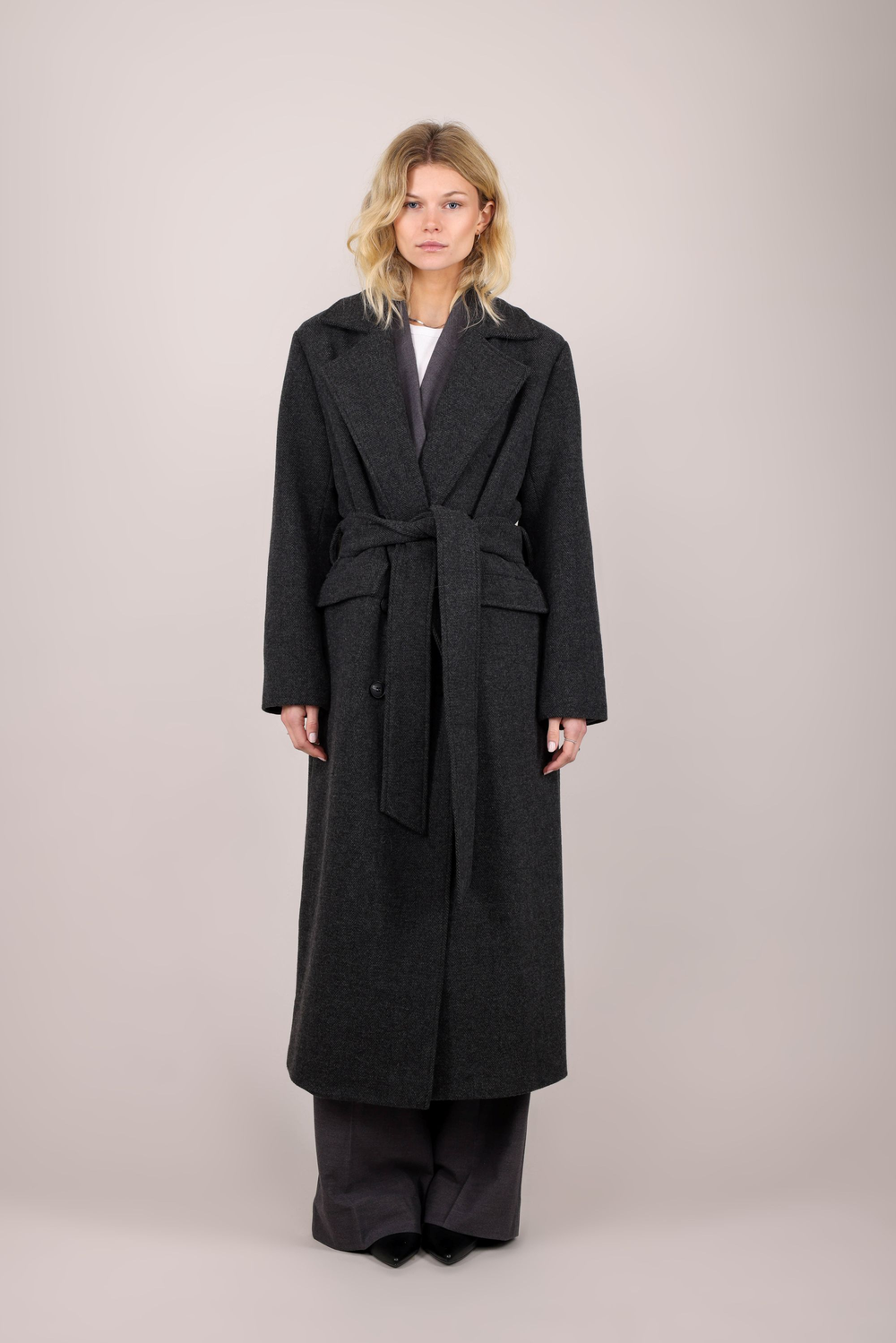 Urban Pioneers Female Isabelle Coat COAT GREY MELANGE