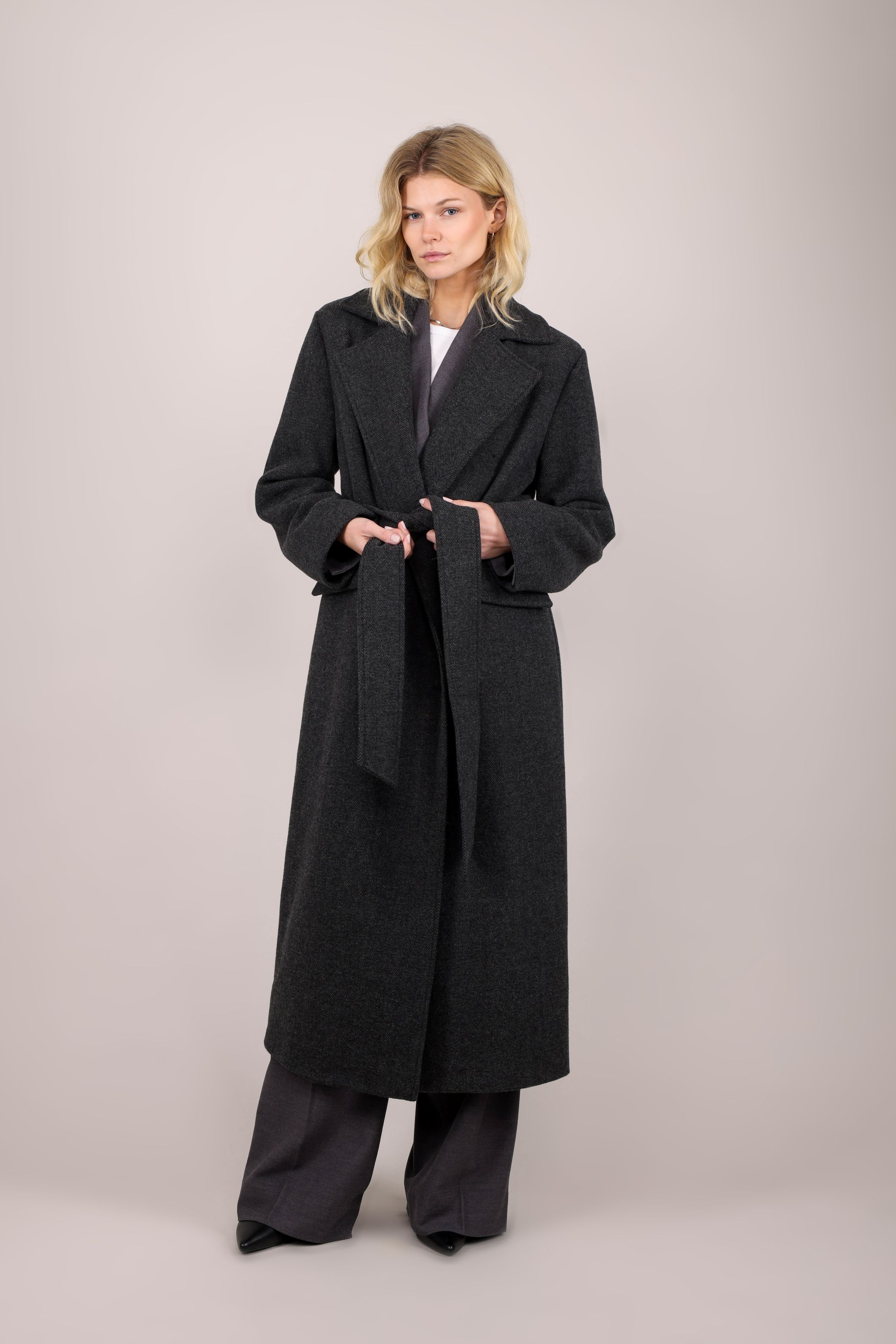 Urban Pioneers Female Isabelle Coat COAT GREY MELANGE