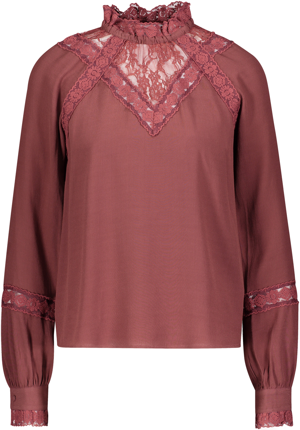 Urban Pioneers Female Jackie Blouse BLOUSE DECADENT CHOCOLATE