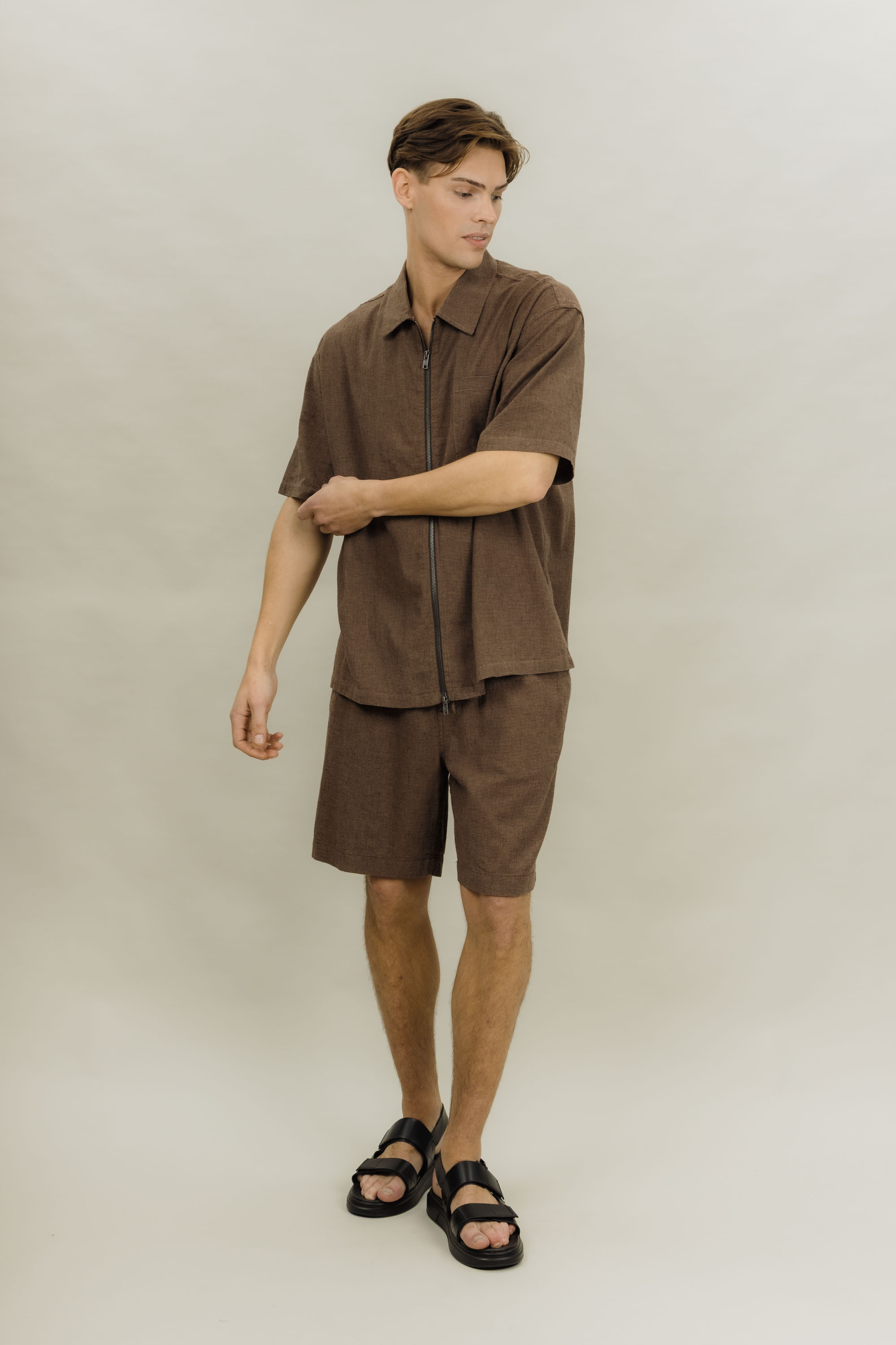 Urban Pioneers Male Jacopo Shorts SHORTS BROWN