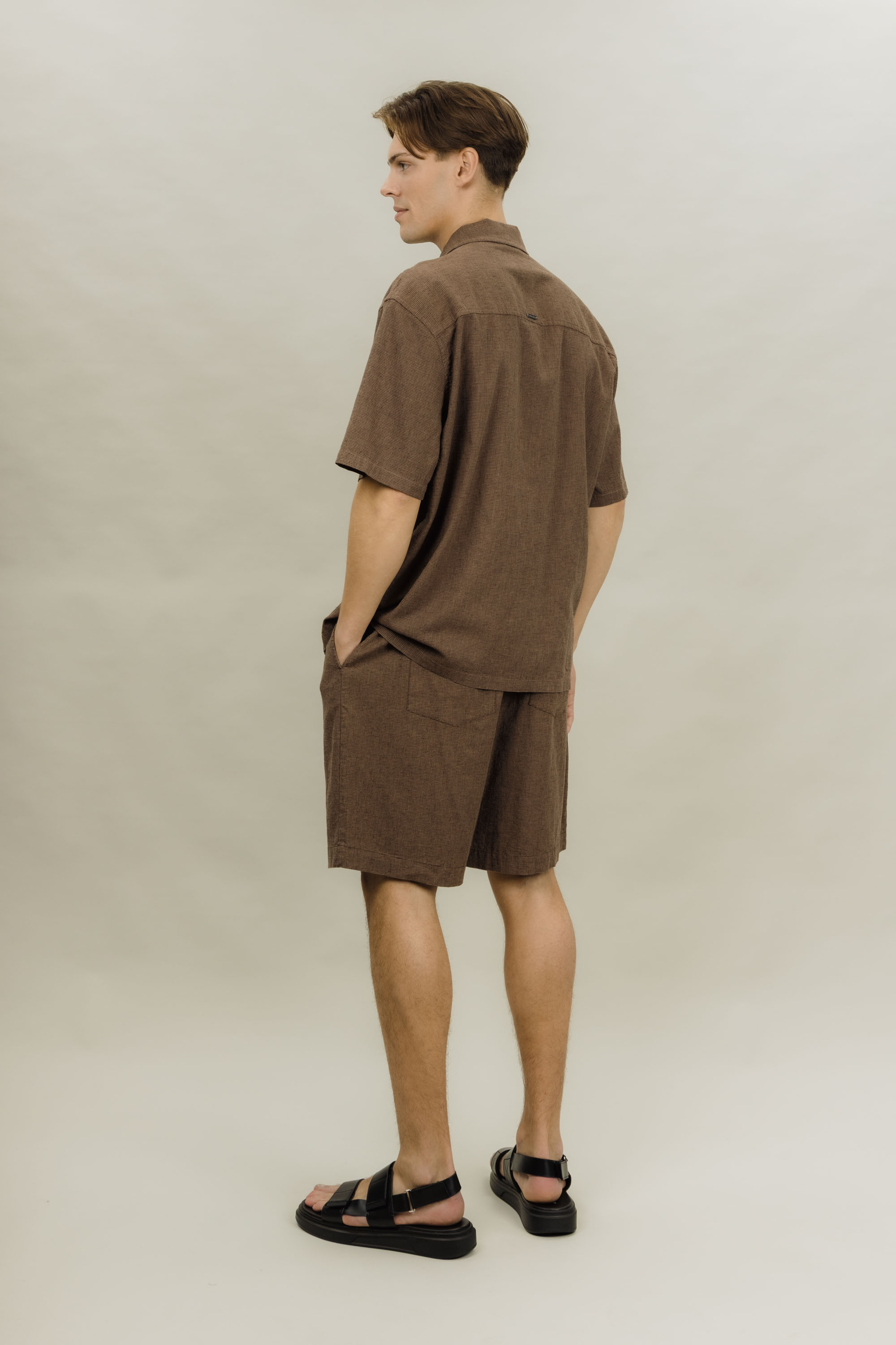 Urban Pioneers Male Jacopo Shorts SHORTS BROWN