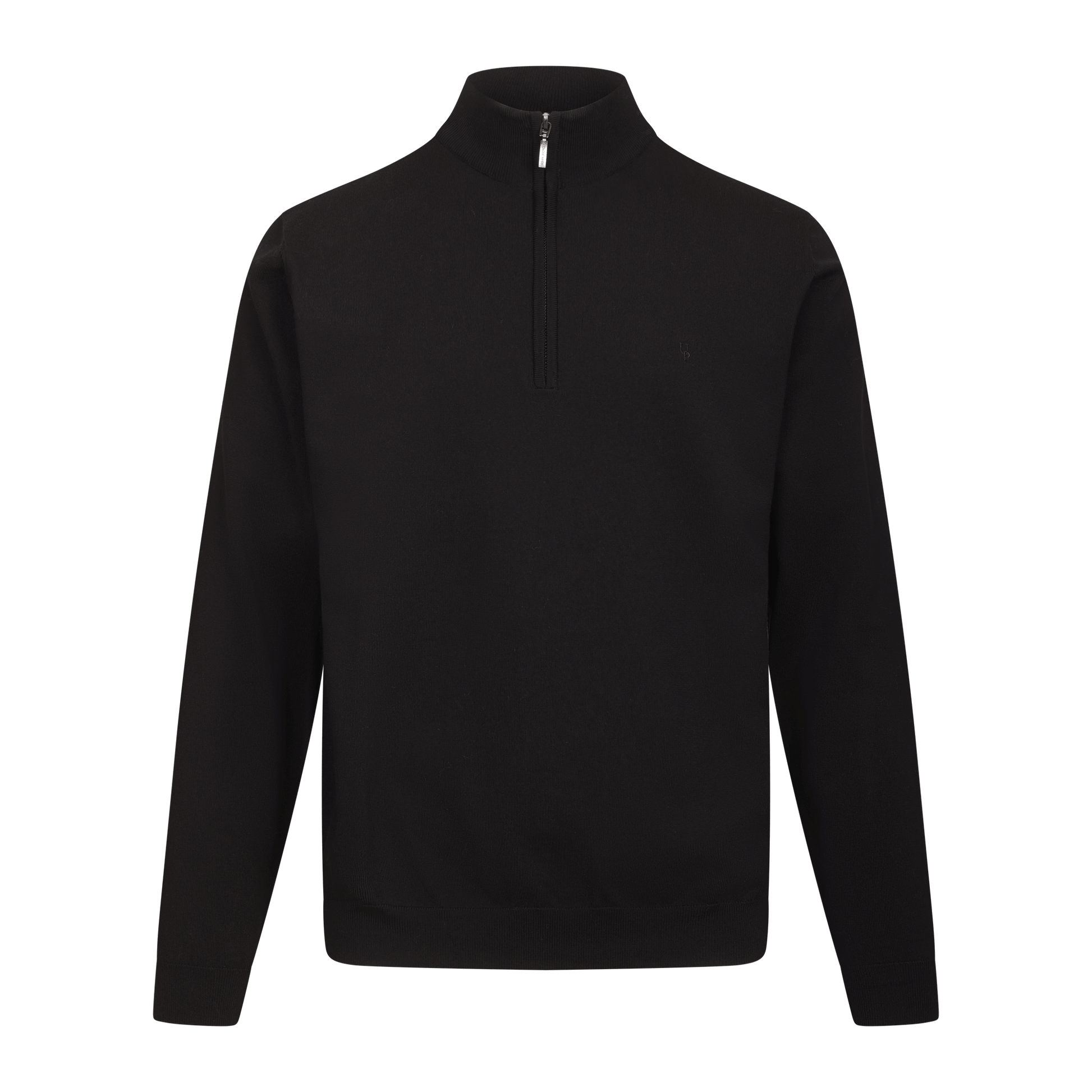 Urban Pioneers Male Jake Half-zip SWEATER BLACK