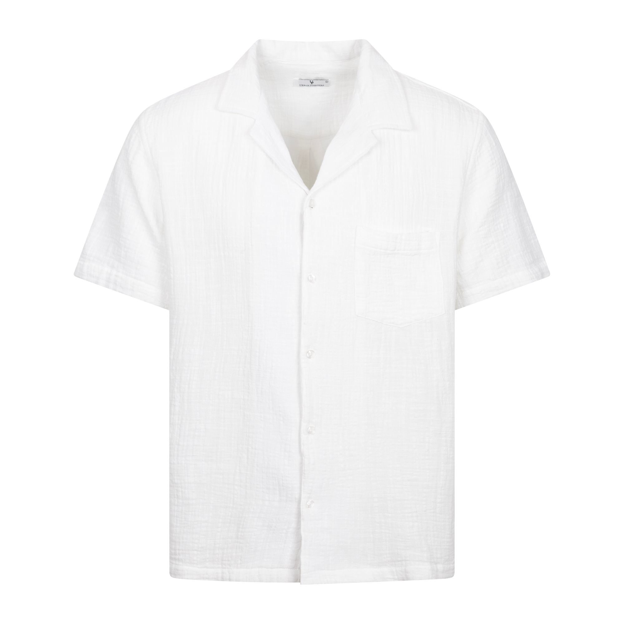 Urban Pioneers Male James SS SHIRT WHITE