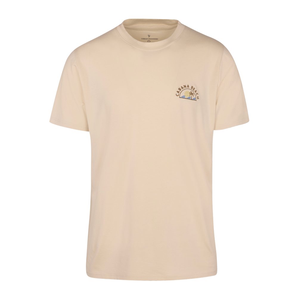 Urban Pioneers Male Javier tee T-SHIRT BIRCH