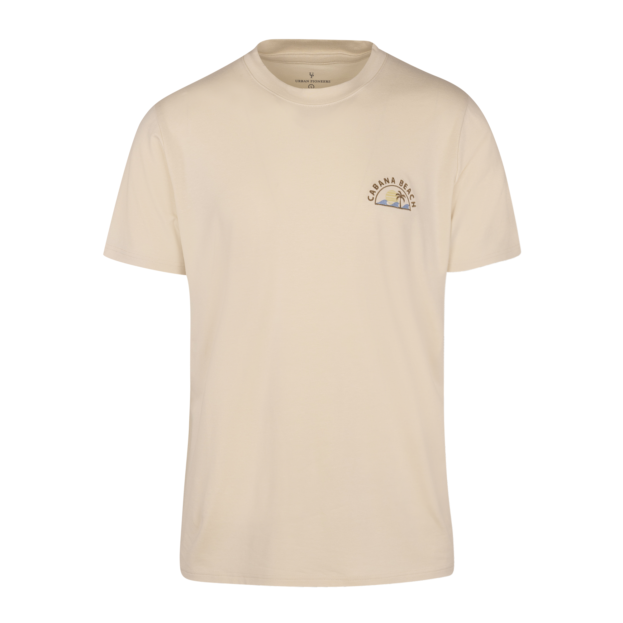 Urban Pioneers Male Javier tee T-SHIRT BIRCH