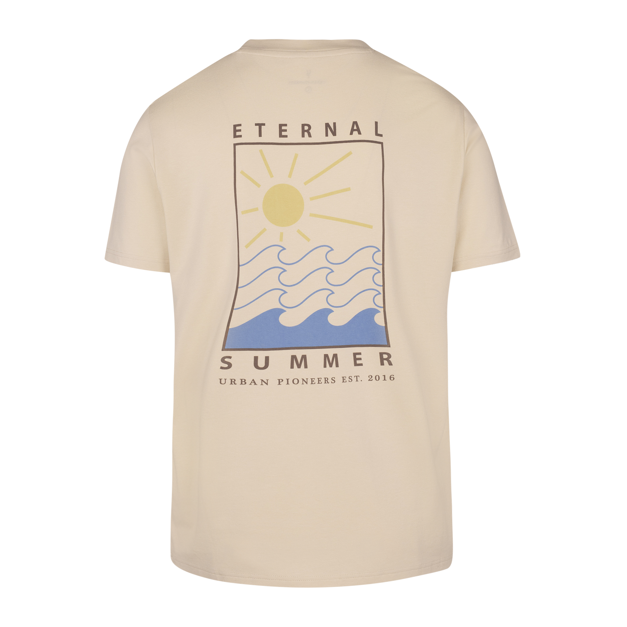 Urban Pioneers Male Javier tee T-SHIRT BIRCH