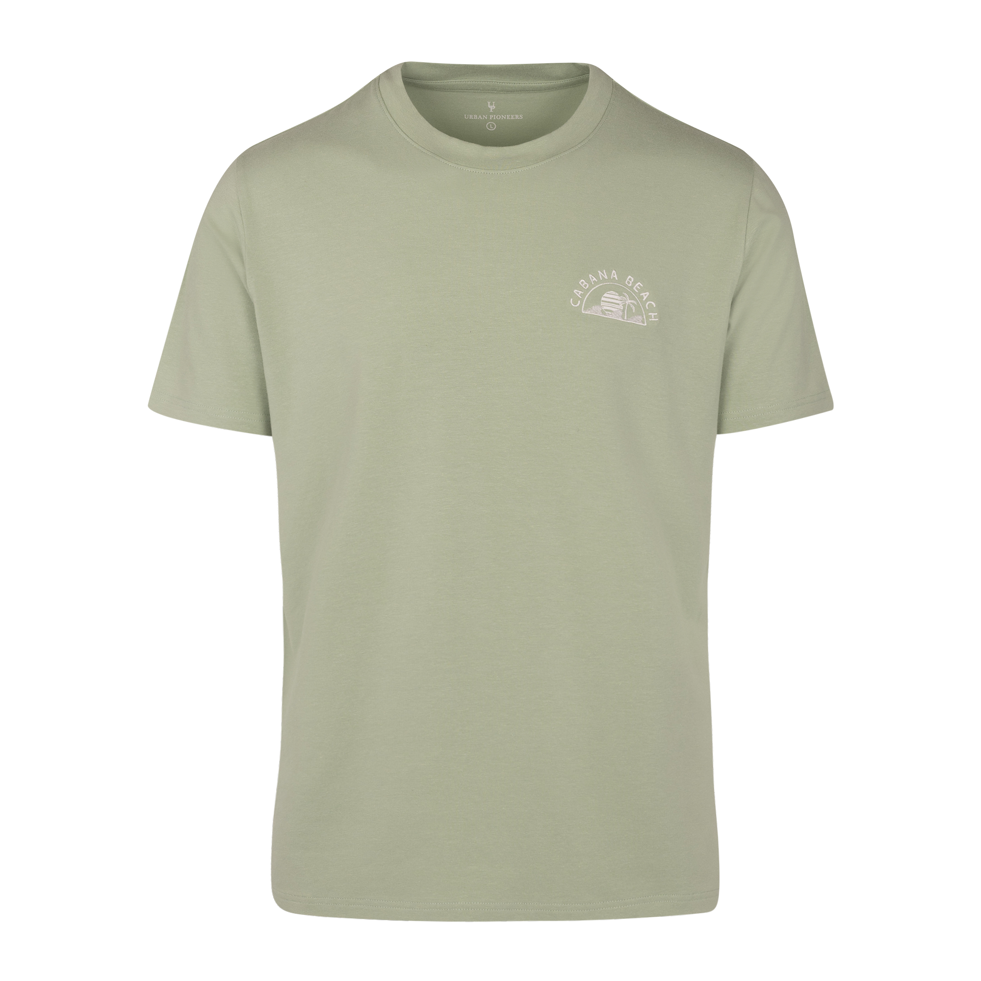 Urban Pioneers Male Javier tee T-SHIRT FROSTY GREEN