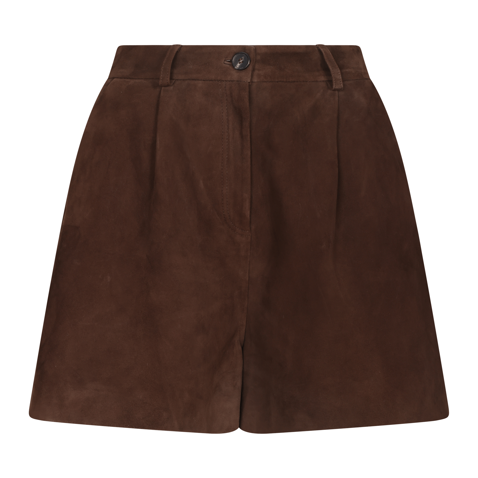 Urban Pioneers Female Jayla Suede SHORTS CHOCOLATE BROWN