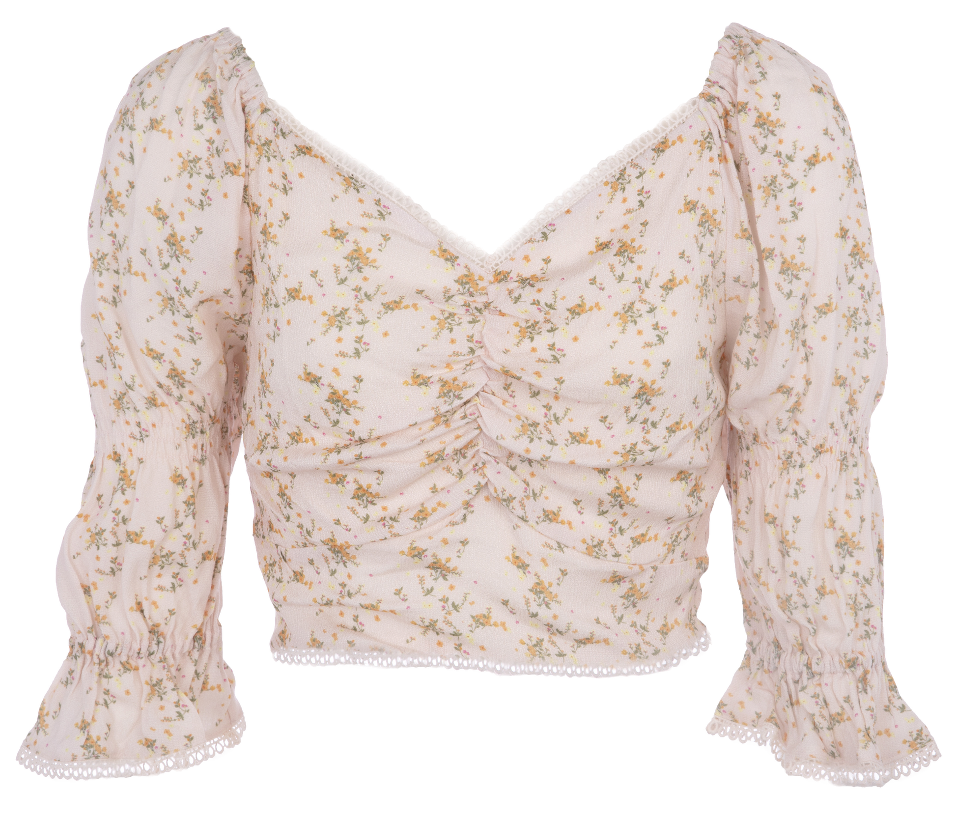 Urban Pioneers Female Jessica Top TOP SMALL FLOWER AOP