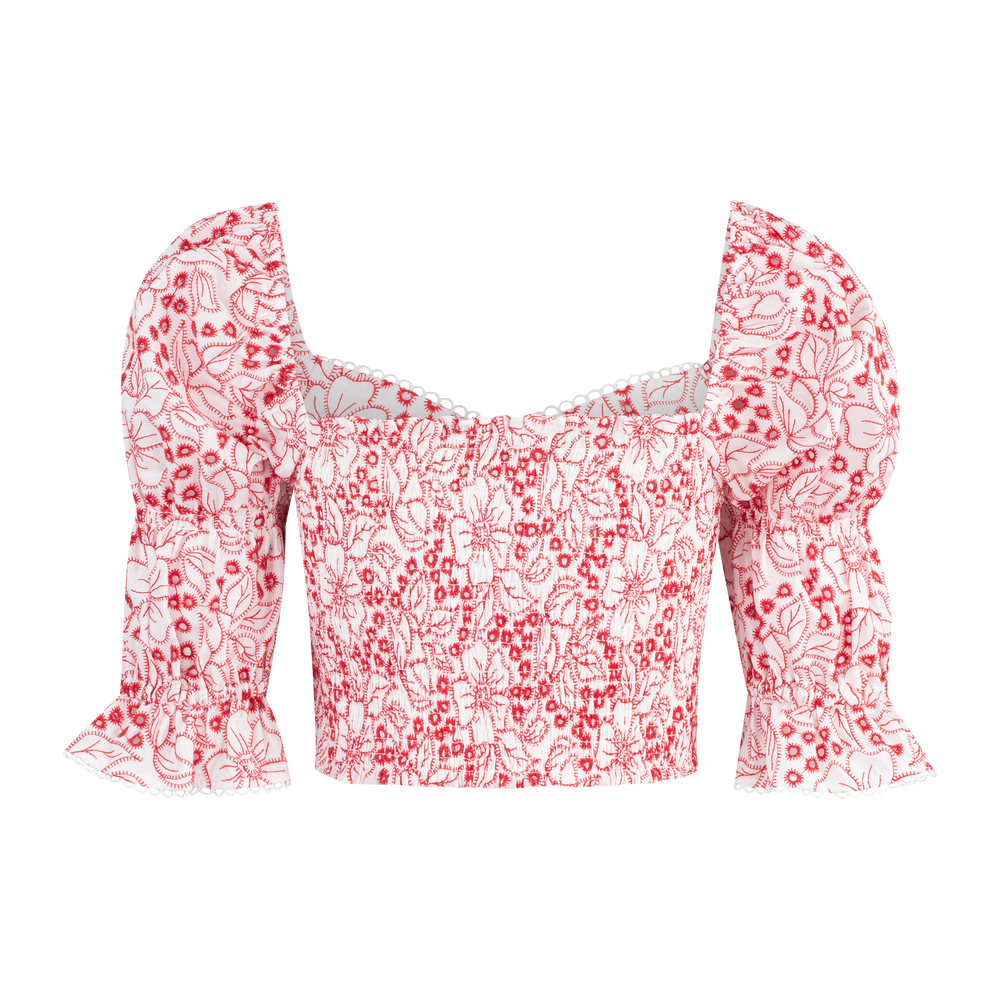 Urban Pioneers Female Jlo Top TOP RED