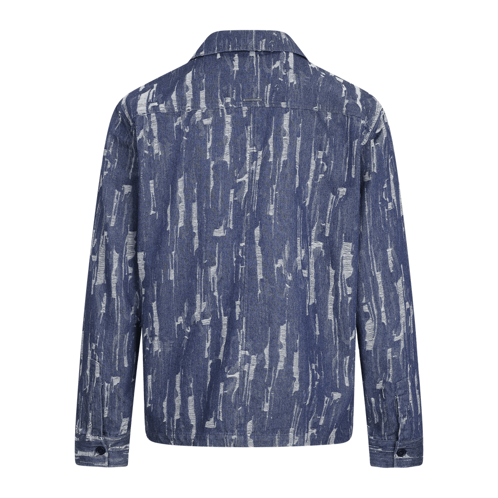 Urban Pioneers Male Joaquin Overshirt SHIRT DARK DENIM