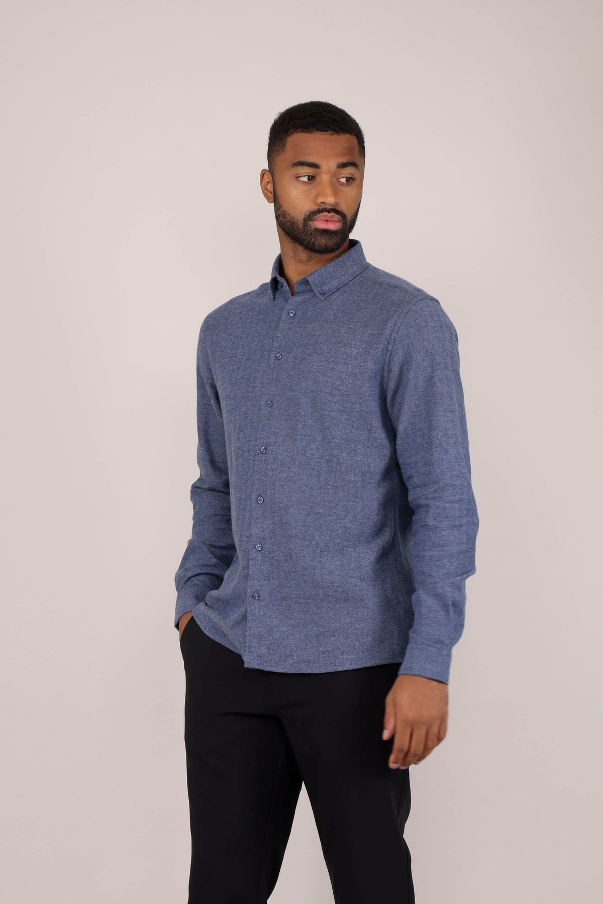 Urban Pioneers Male Jon Shirt SHIRT NAVY
