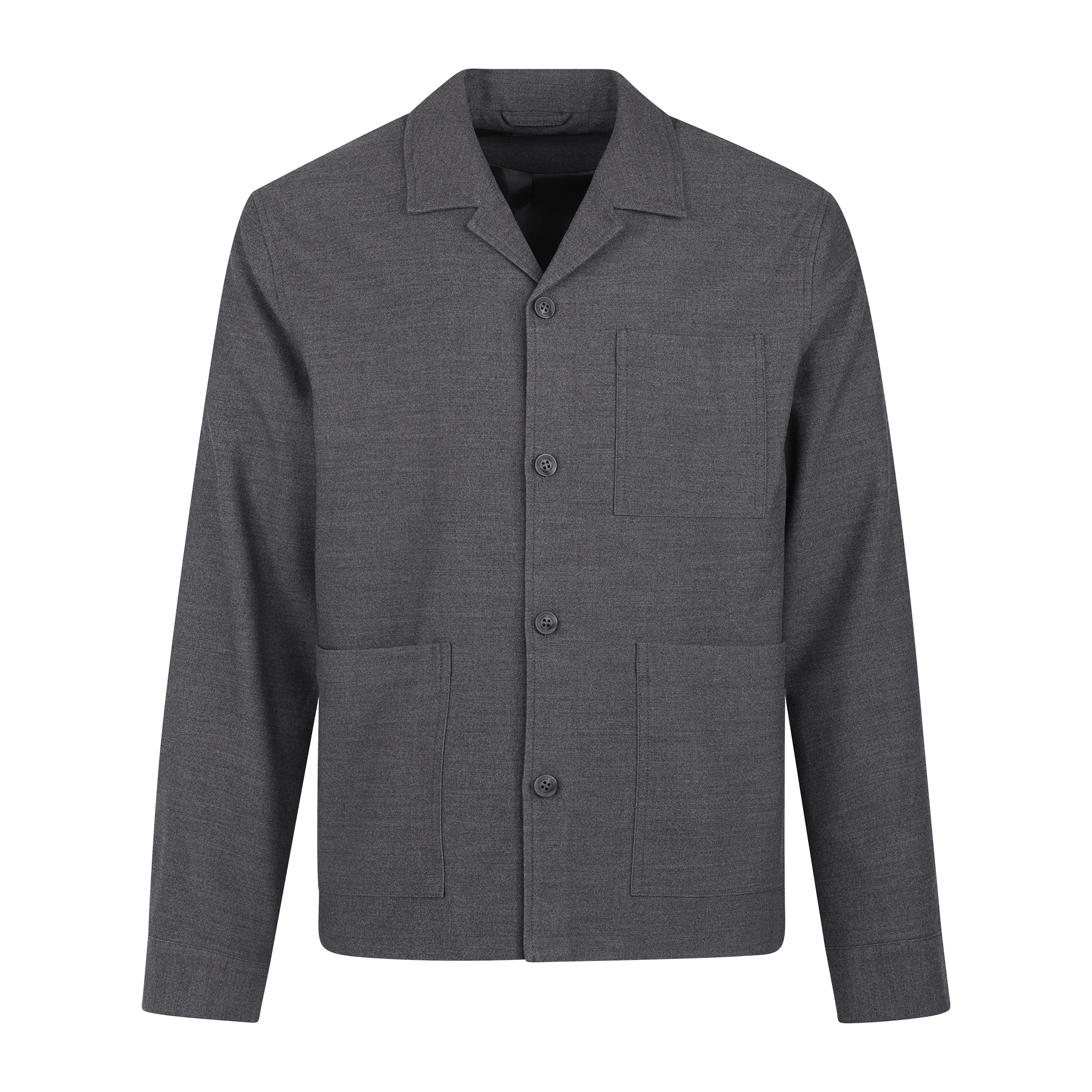 Urban Pioneers Male Jona Overshirt SHIRT GREY