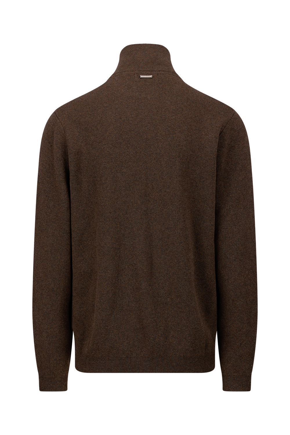 Urban Pioneers Male Jorge Half-zip SWEATER BROWN MELANGE