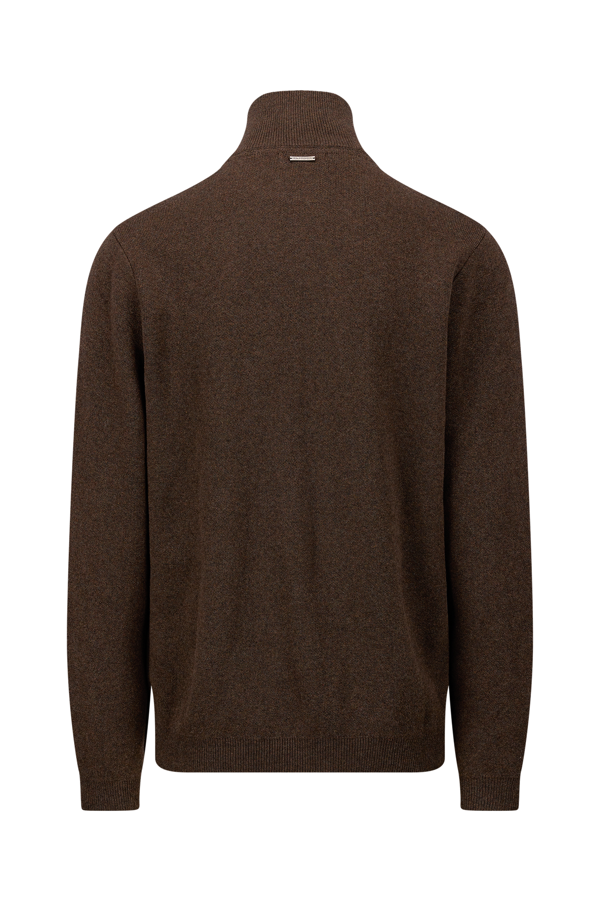 Urban Pioneers Male Jorge Half-zip SWEATER BROWN MELANGE