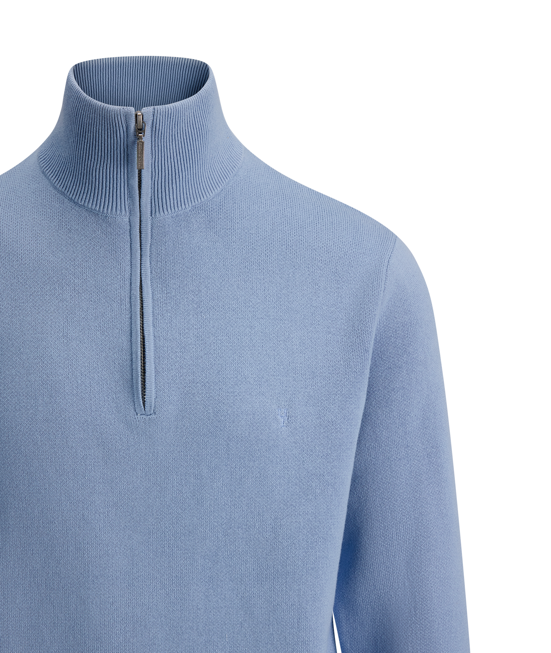 Urban Pioneers Male Jorge Half-zip SWEATER LIGHT BLUE