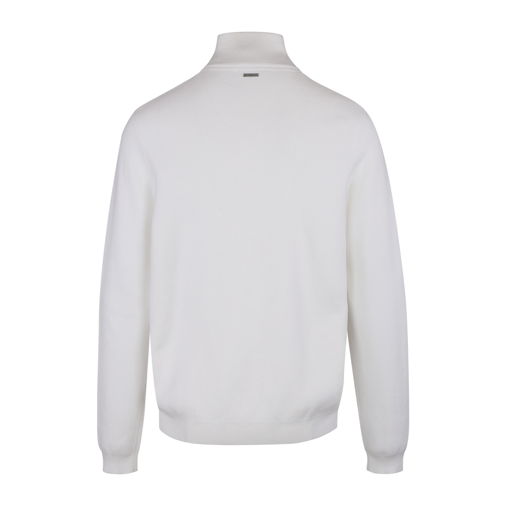 Urban Pioneers Male Jorge Half-zip SWEATER SNOW WHITE