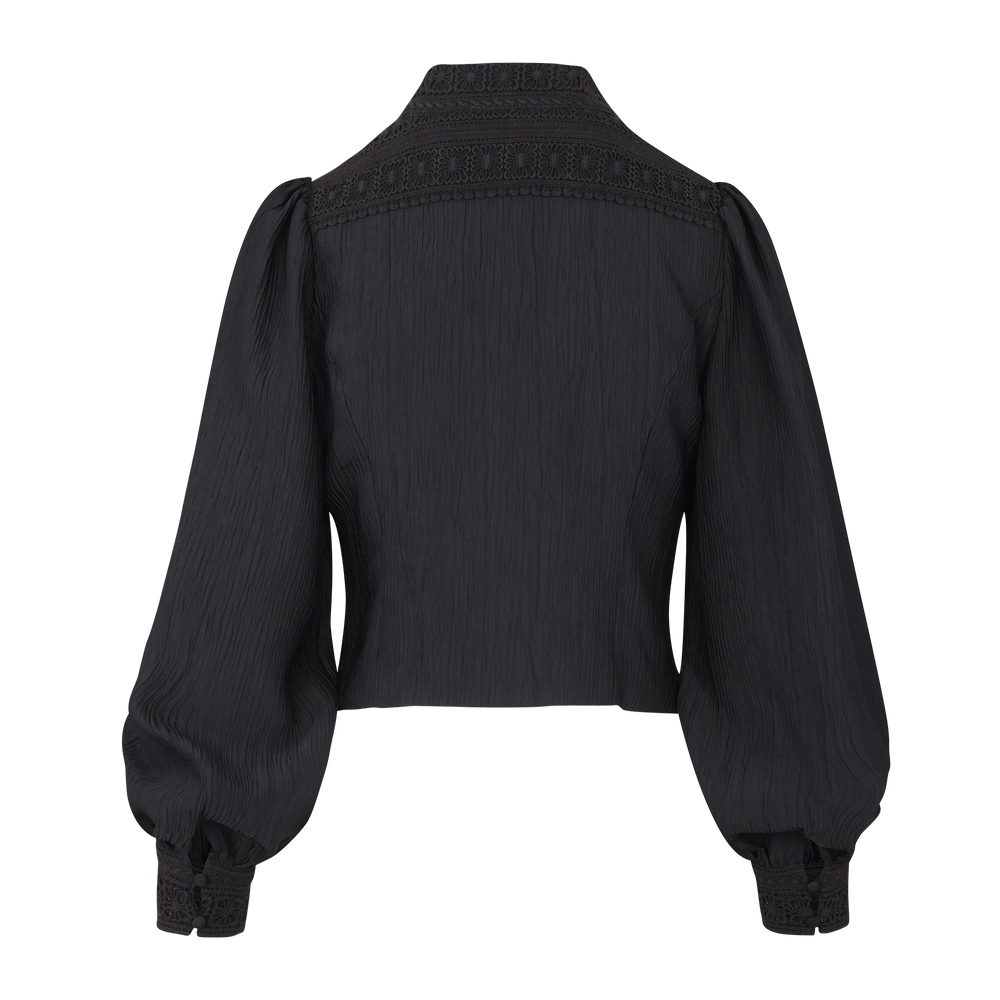 Urban Pioneers Female Josefine LS Blouse BLOUSE BLACK